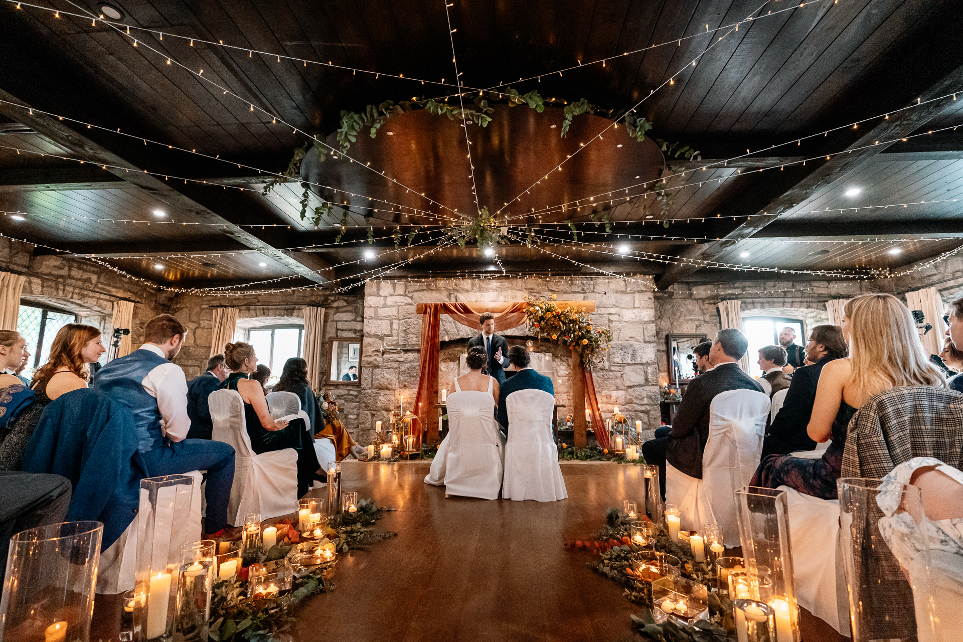 A wedding party at a wedding