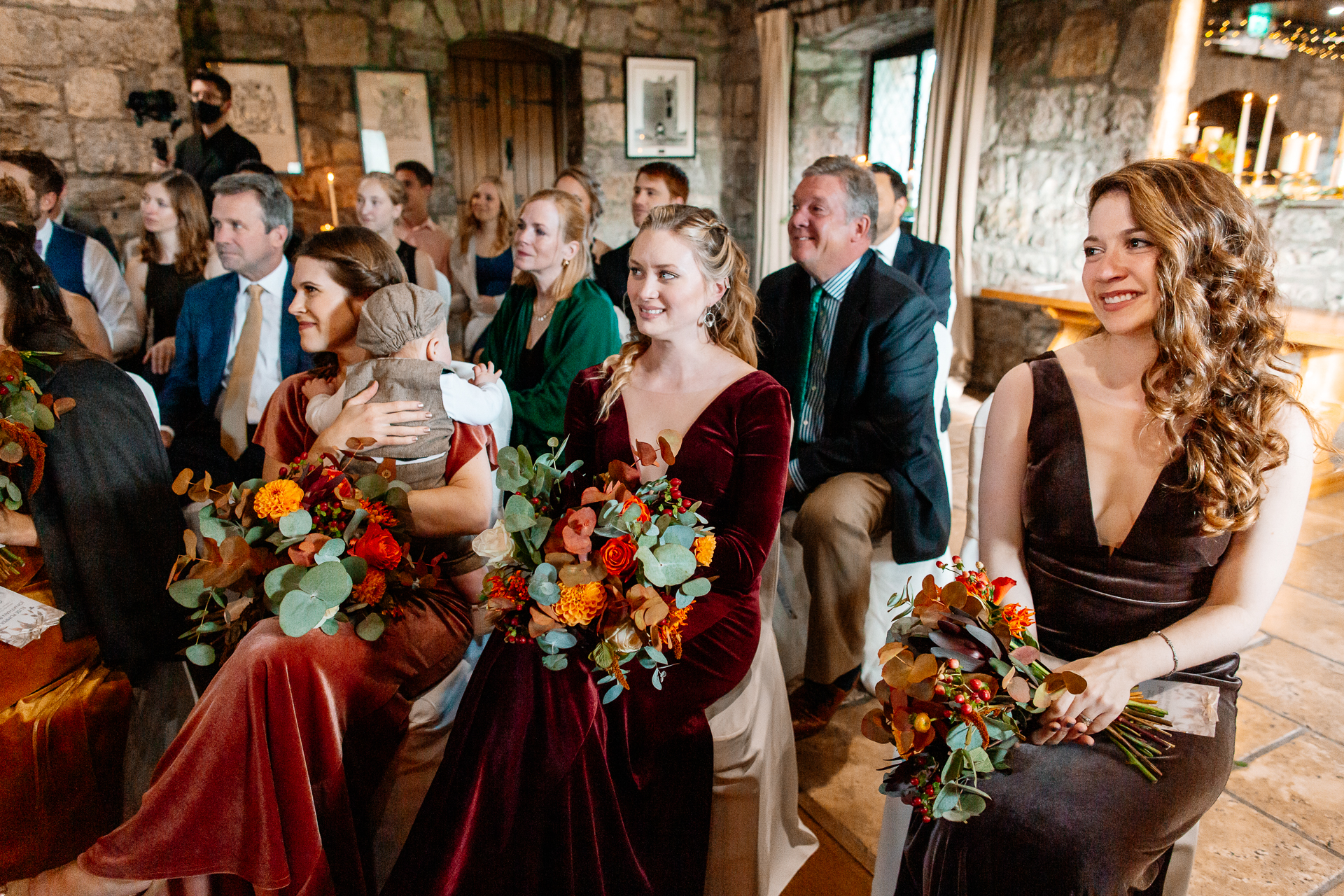 A group of women in formal wear