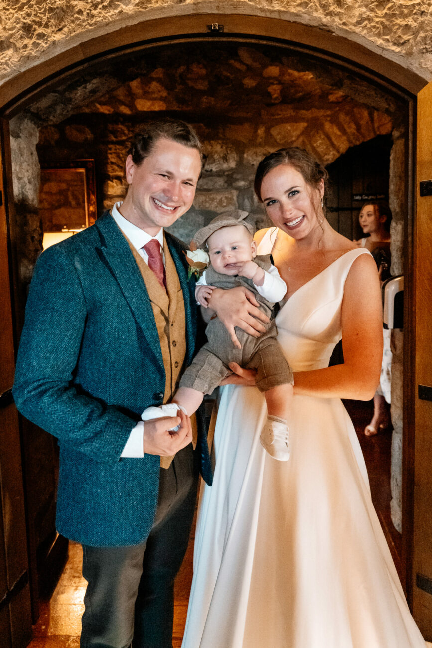 Indoor Ceremony In Cloughan Castle Wedding