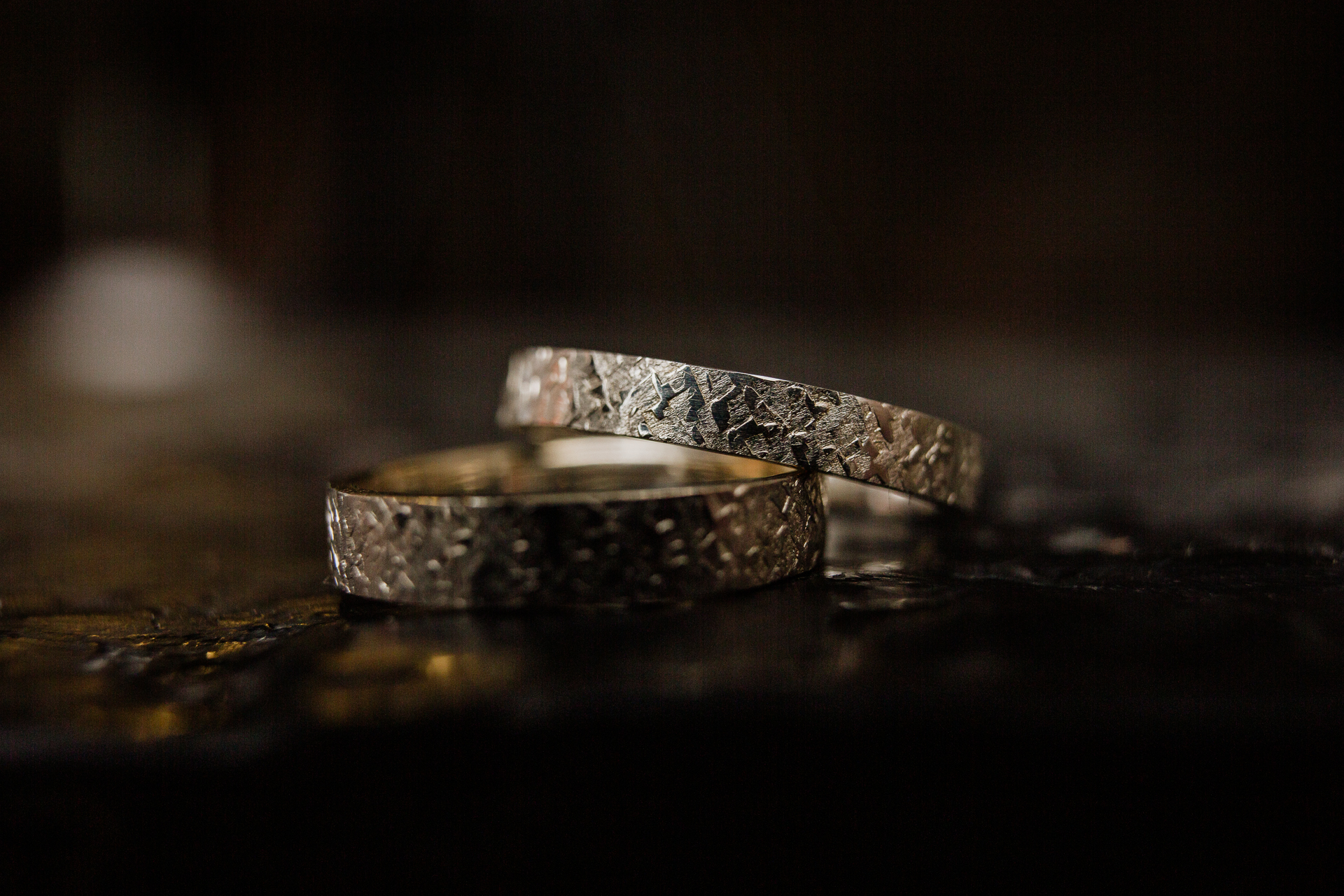 A ring on a table