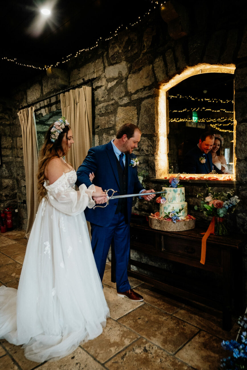 Outdoor Ceremony In Cloughan Castle