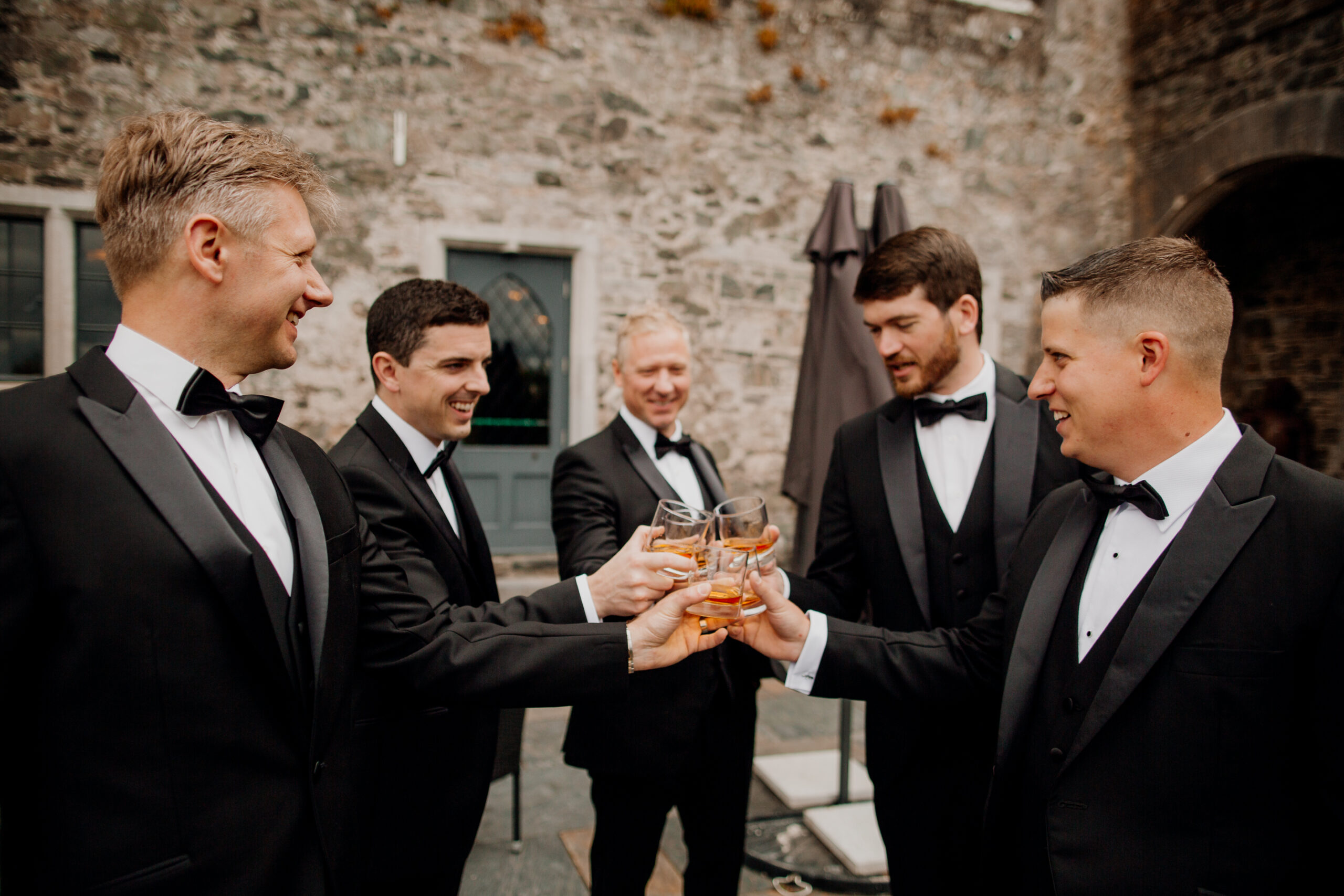 A group of men in suits