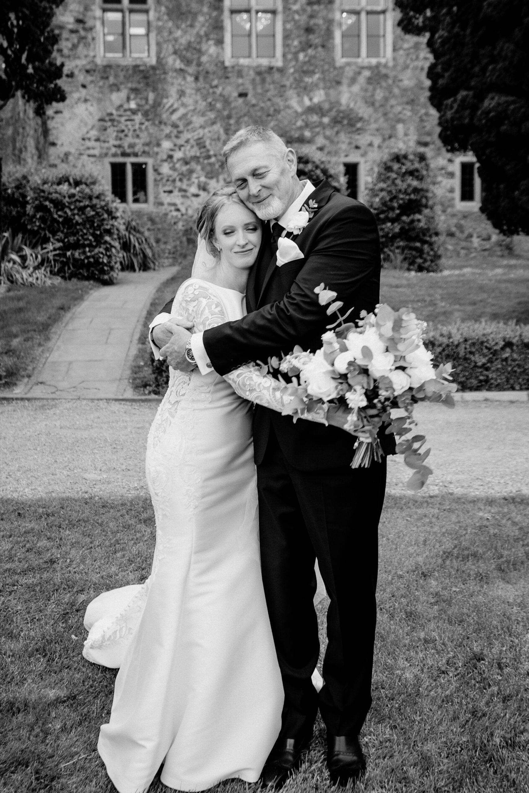 A man and woman posing for a picture