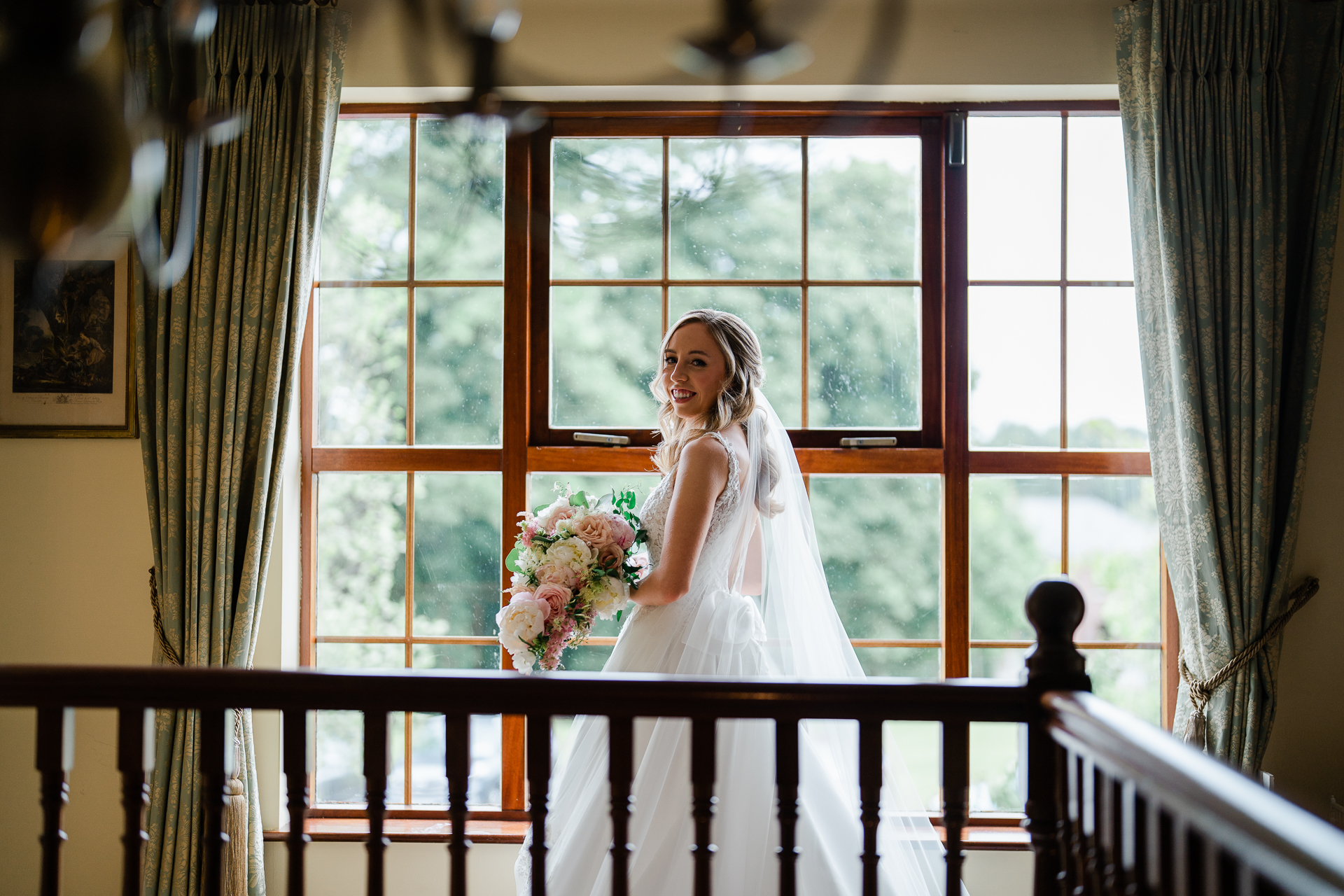 A person in a white dress