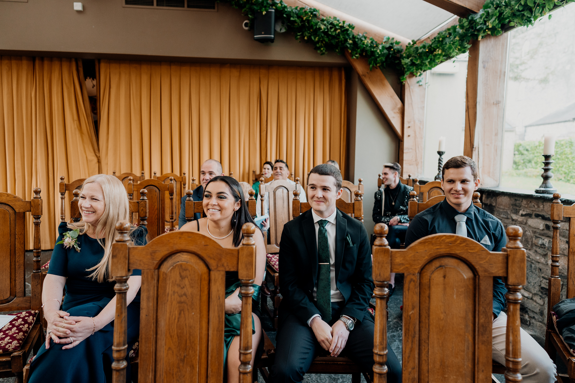 A group of people sitting on a bench