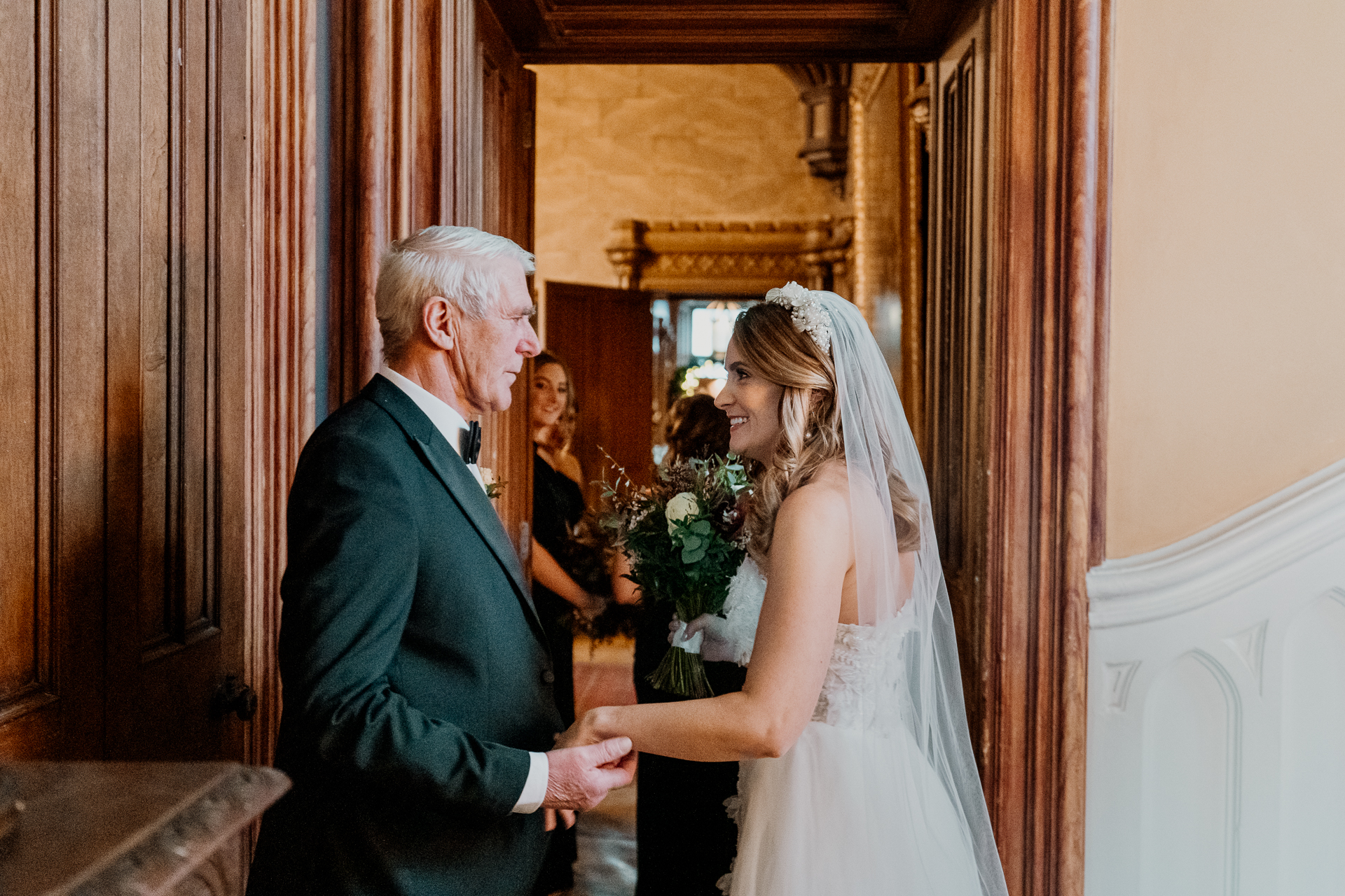 A man and woman holding hands