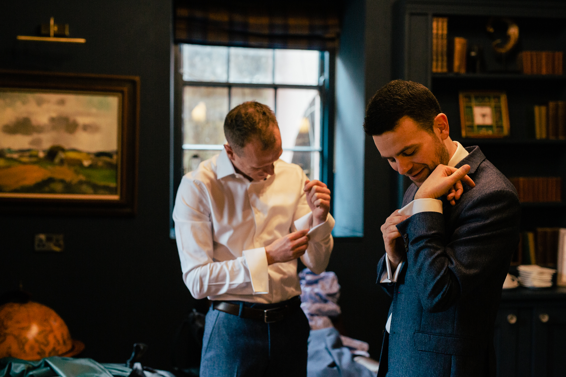 A man holding a pair of scissors