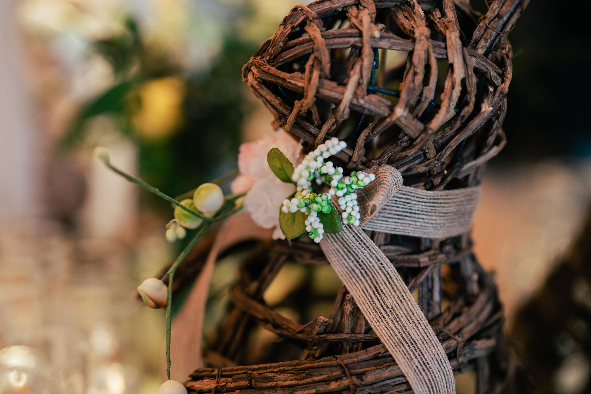 A basket of flowers