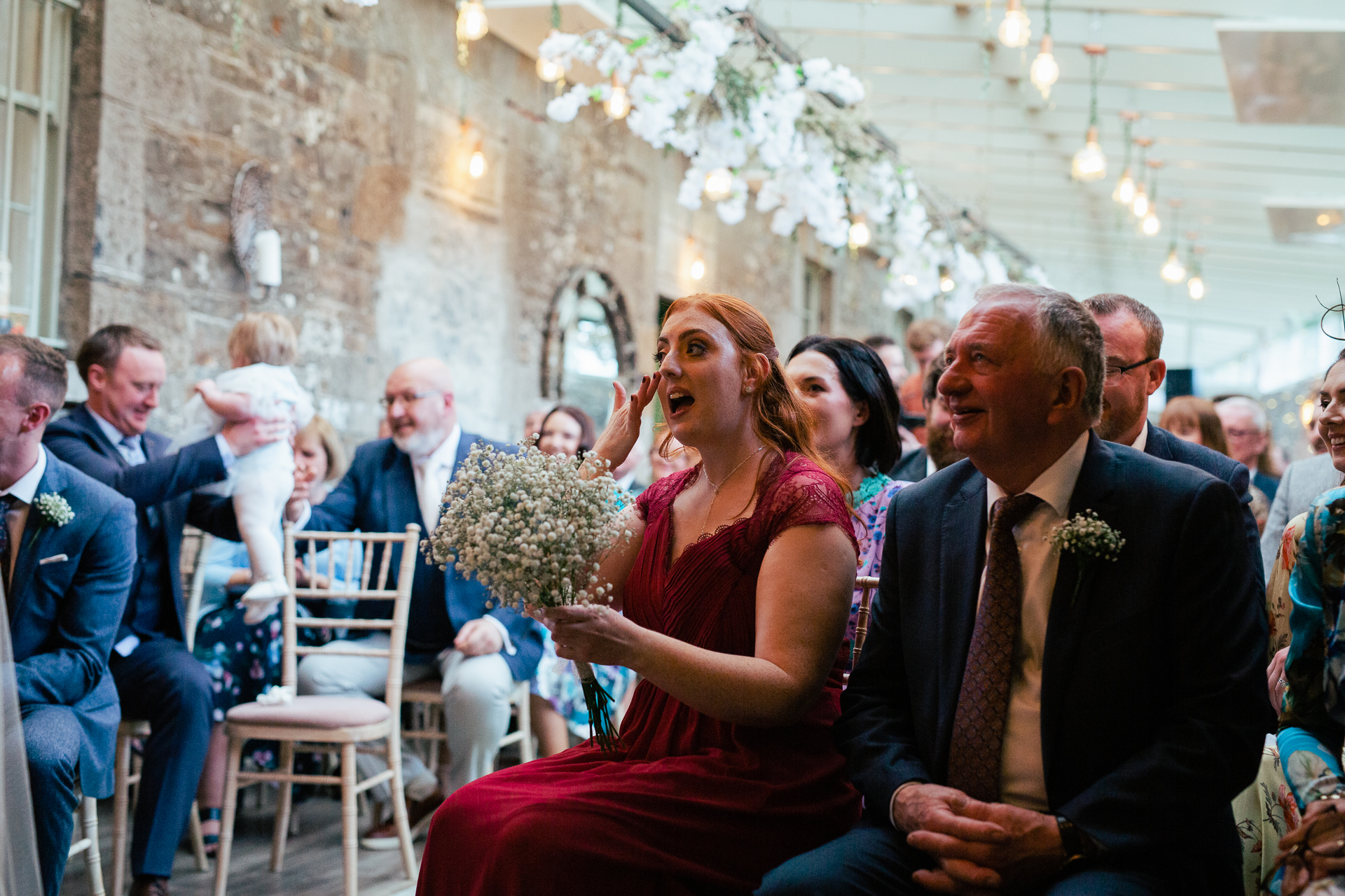 A man and woman dancing