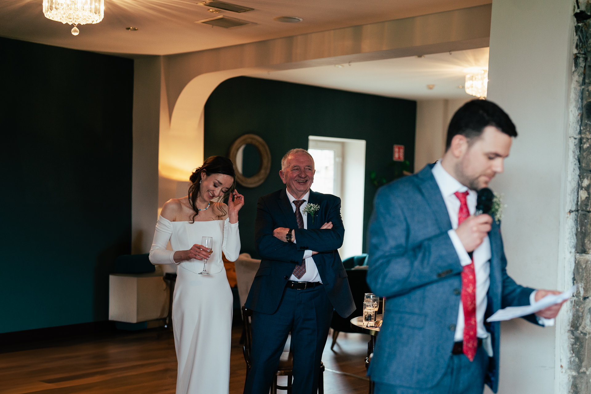 A group of people in suits