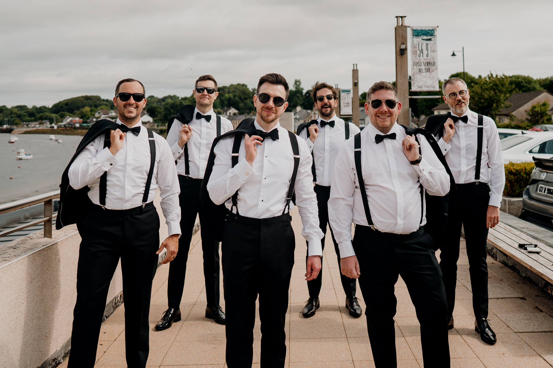 A group of men in suits