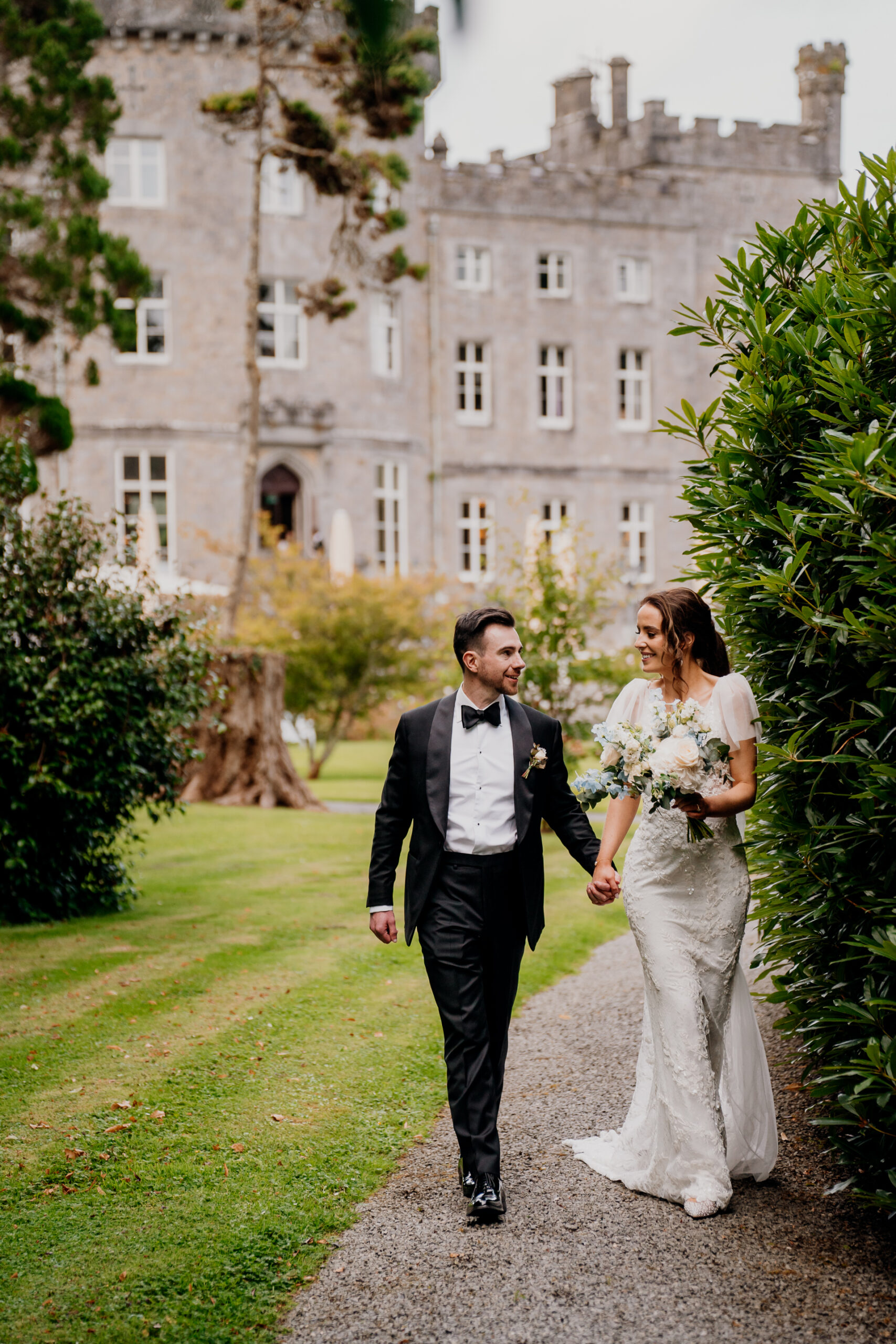 Romantic moments at Markree Castle – the perfect setting for a dream wedding in Ireland