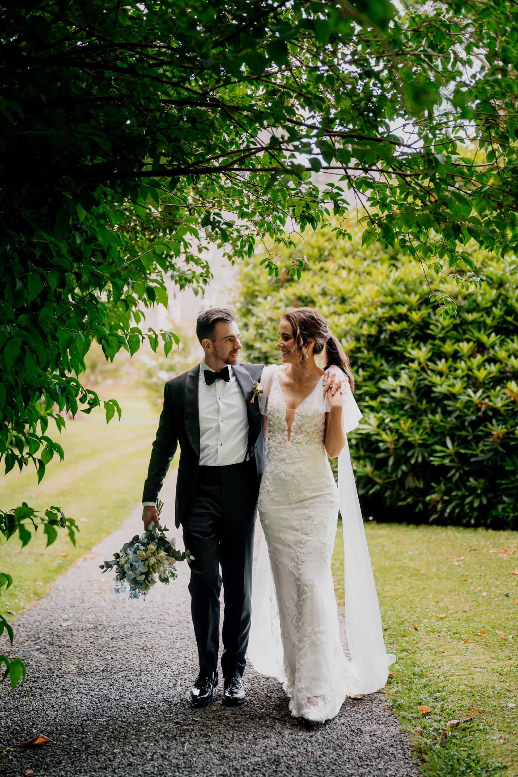 Romantic moments at Markree Castle – the perfect setting for a dream wedding in Ireland