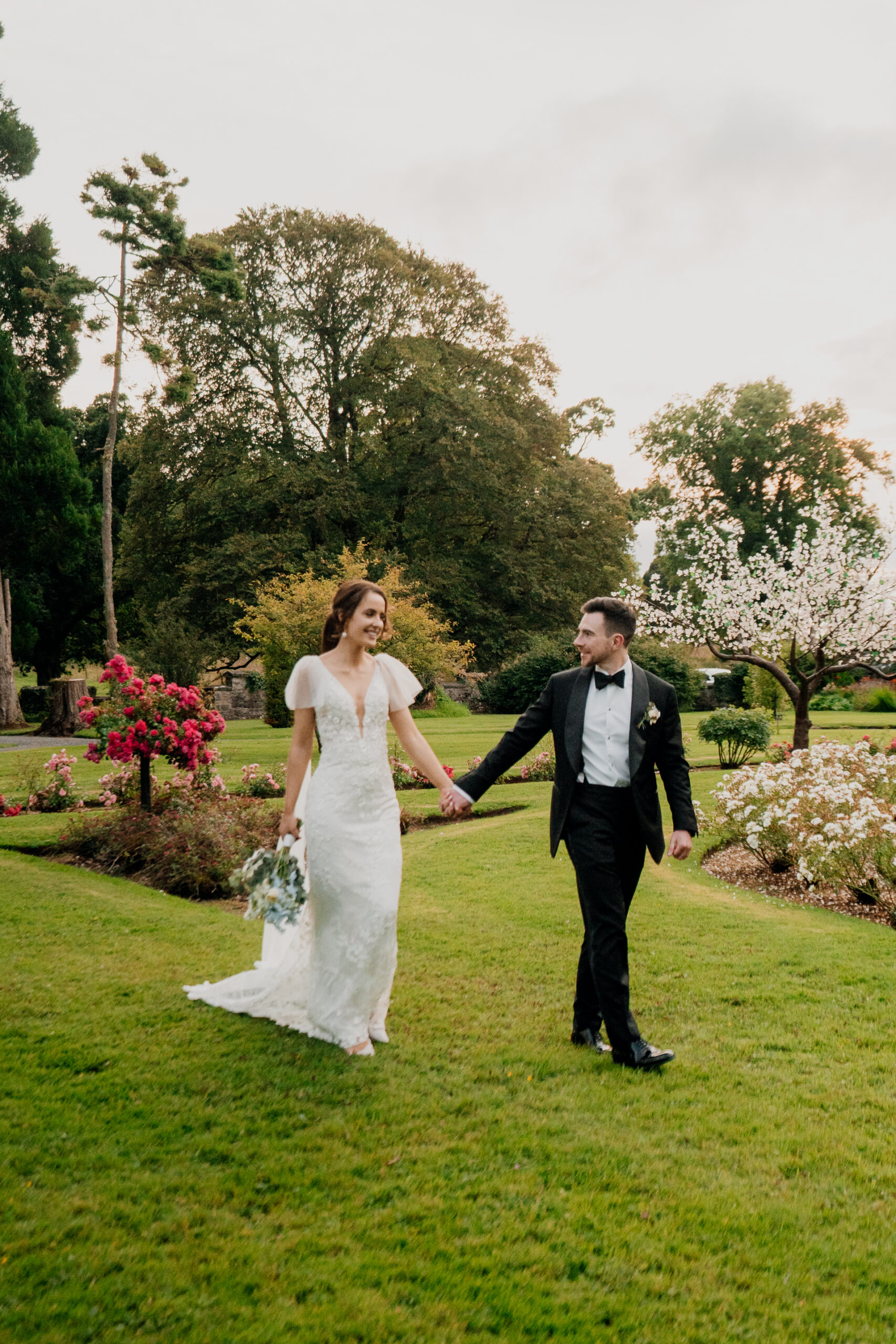 Romantic moments at Markree Castle – the perfect setting for a dream wedding in Ireland