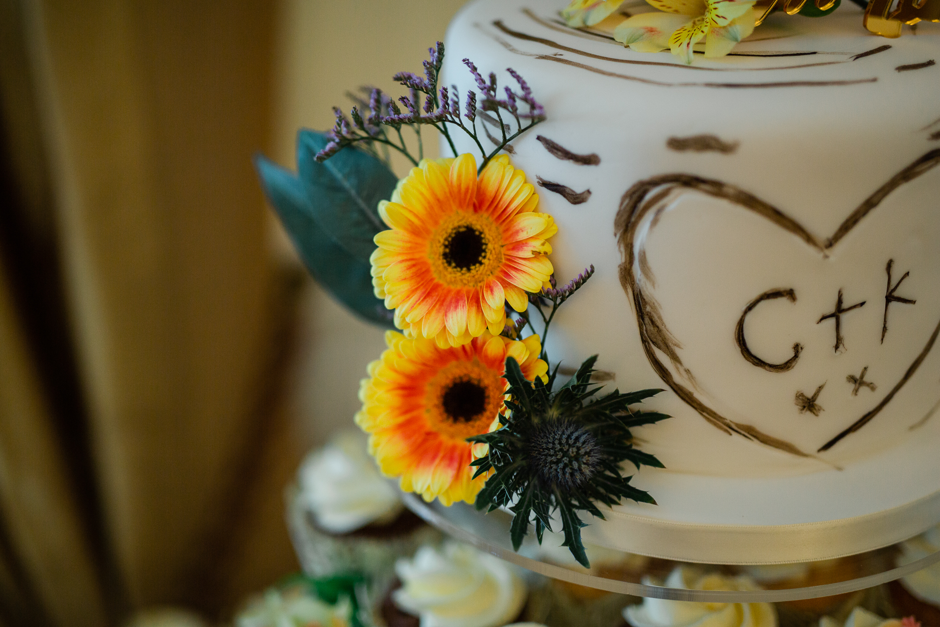 A vase with flowers