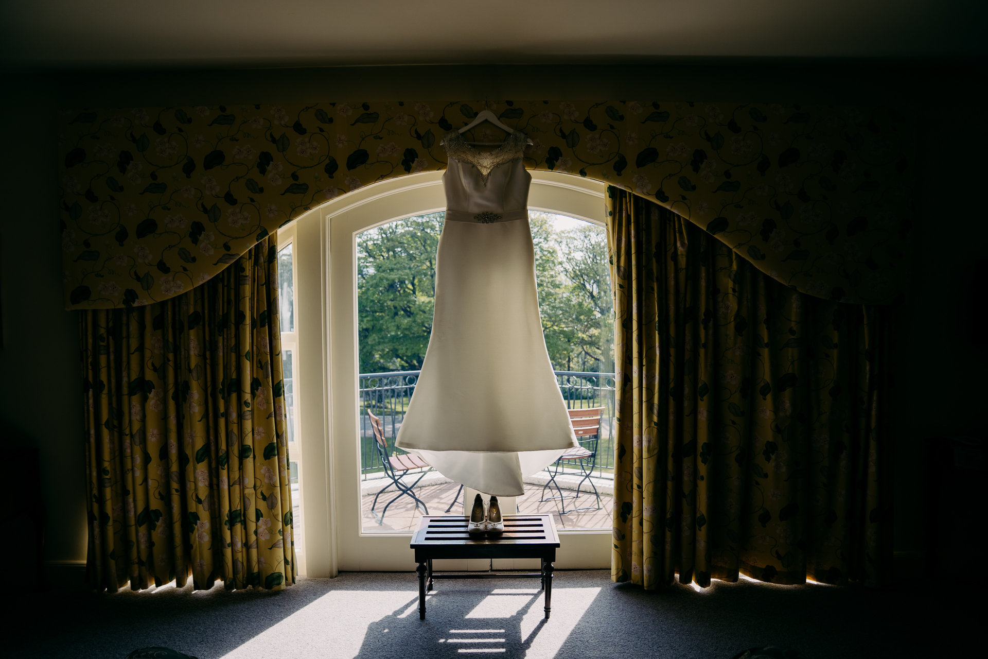 A dress on a stand