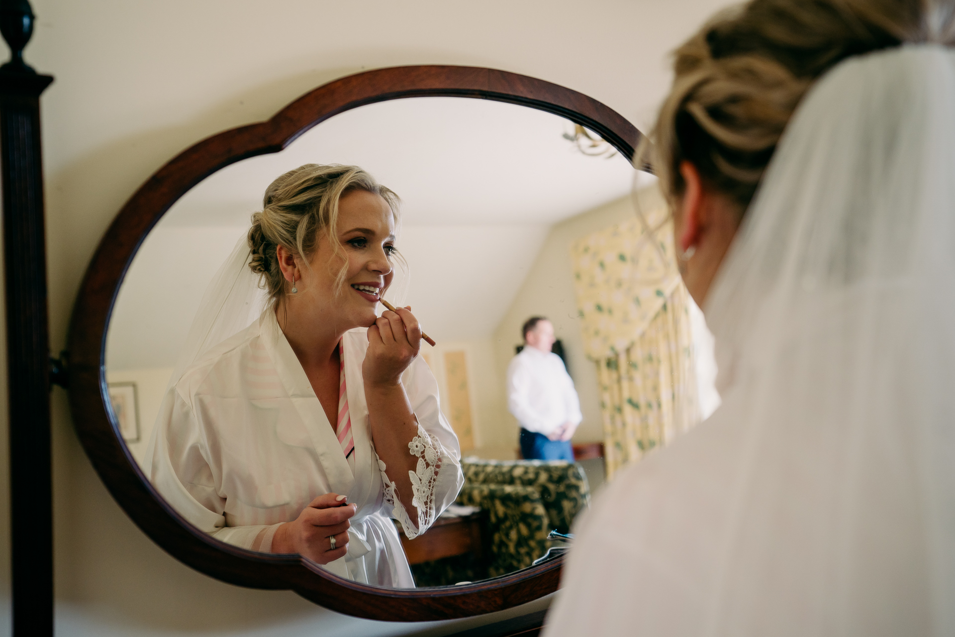 A person in a white dress