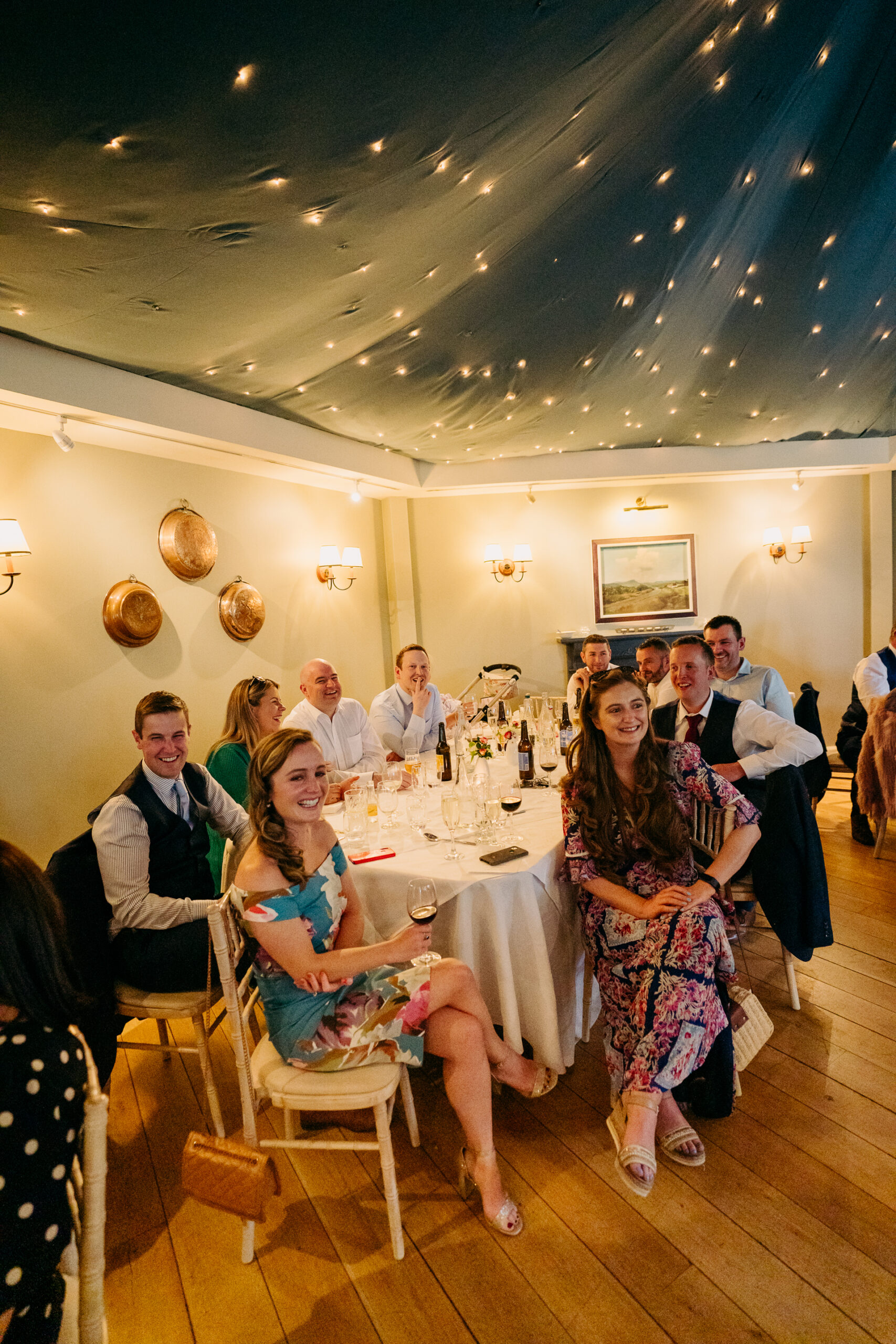 Elegant Rathmullan House wedding surrounded by lush gardens and breathtaking coastal views