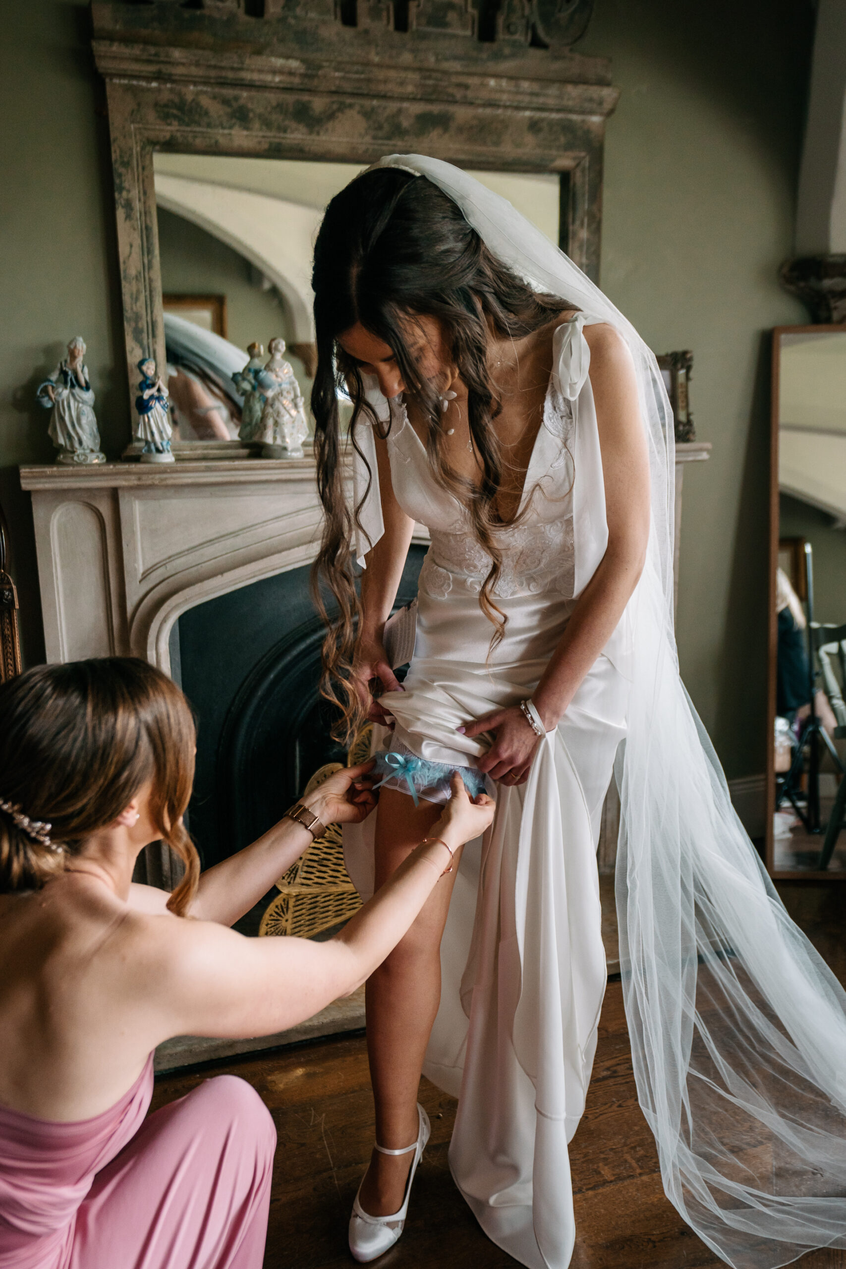 A person in a white dress