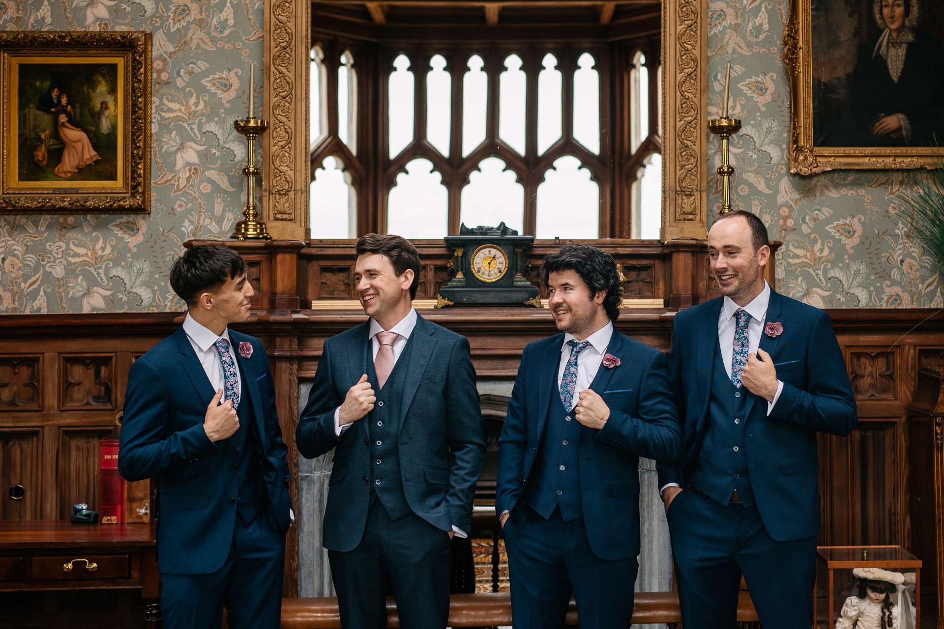 A group of men in suits