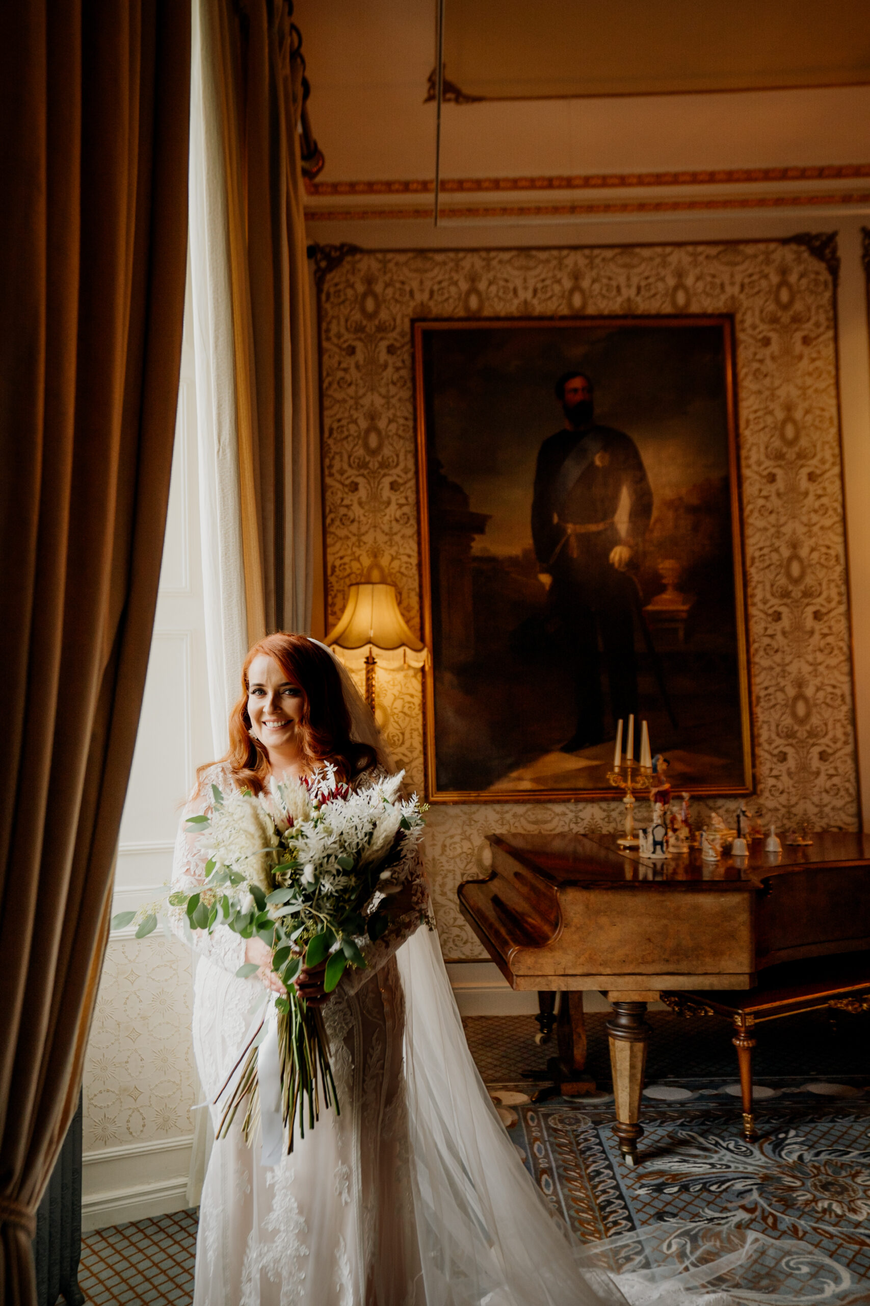 A person in a white dress