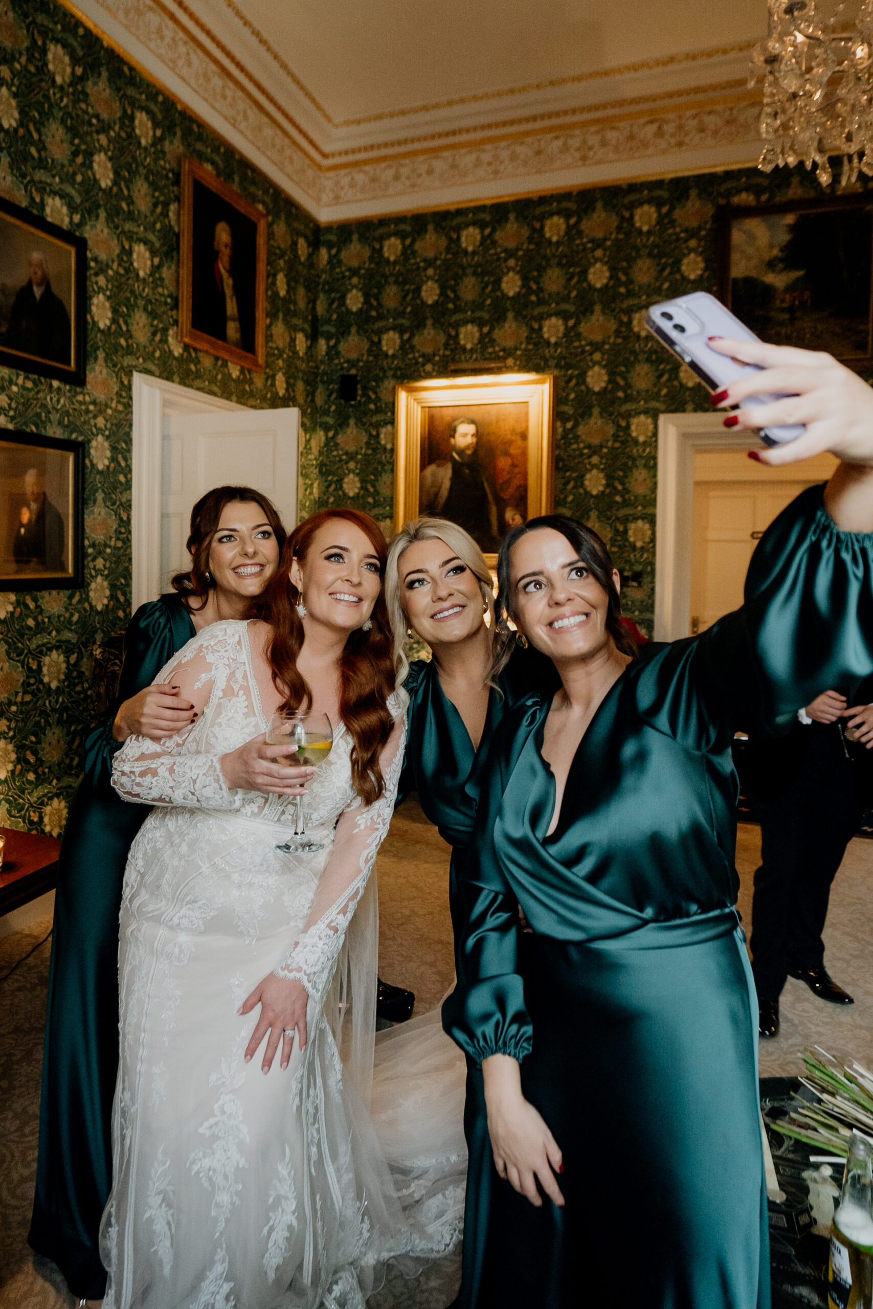 A beautiful collection of wedding photography at Cabra Castle, showcasing romantic moments and elegant details, captured by Dublin Wedding Photographer Wojciech Koza.