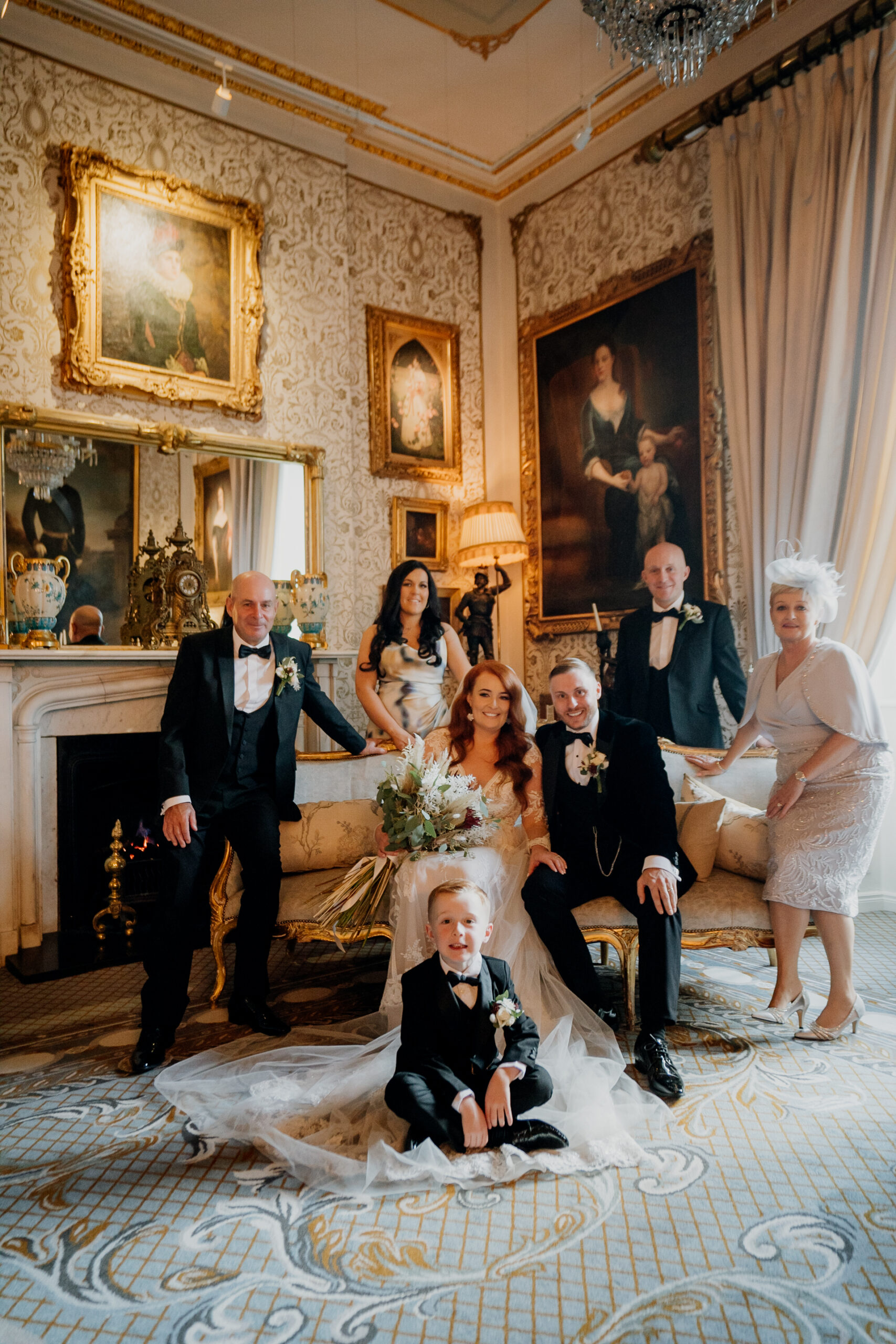 A beautiful collection of wedding photography at Cabra Castle, showcasing romantic moments and elegant details, captured by Dublin Wedding Photographer Wojciech Koza.