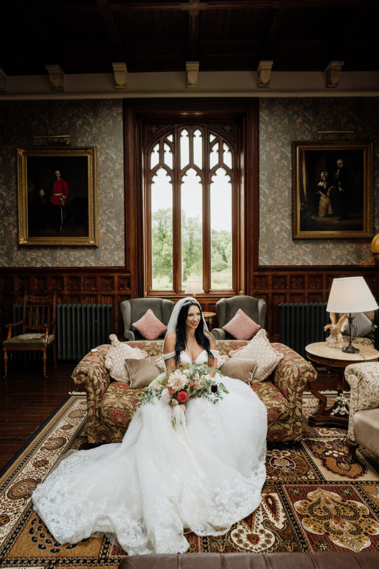 A romantic wedding at Markree Castle, photographed by Dublin Wedding Photographer Wojciech Koza. 
