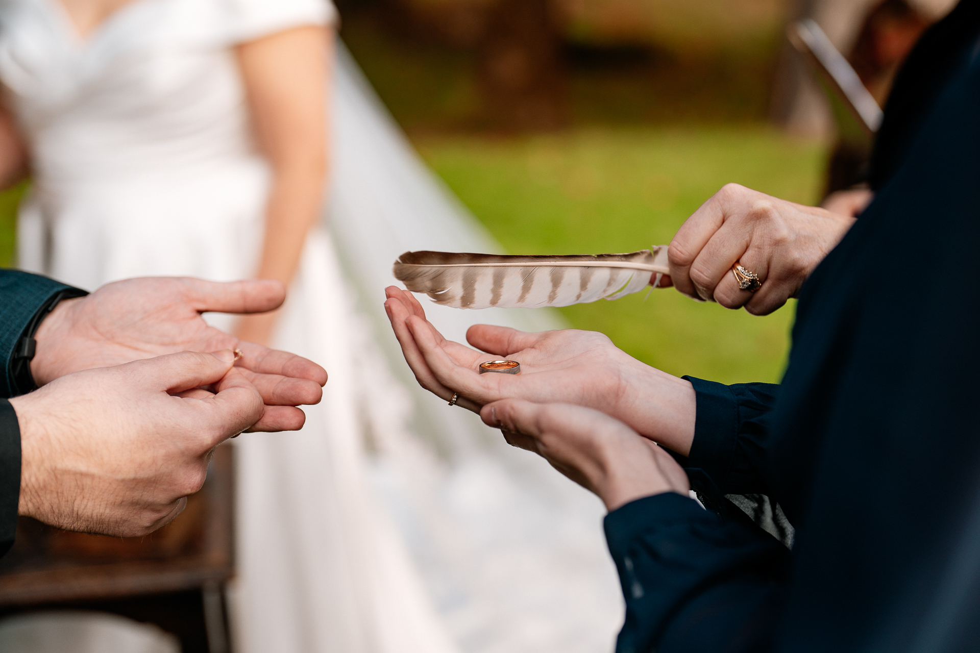 A person holding a piece of paper