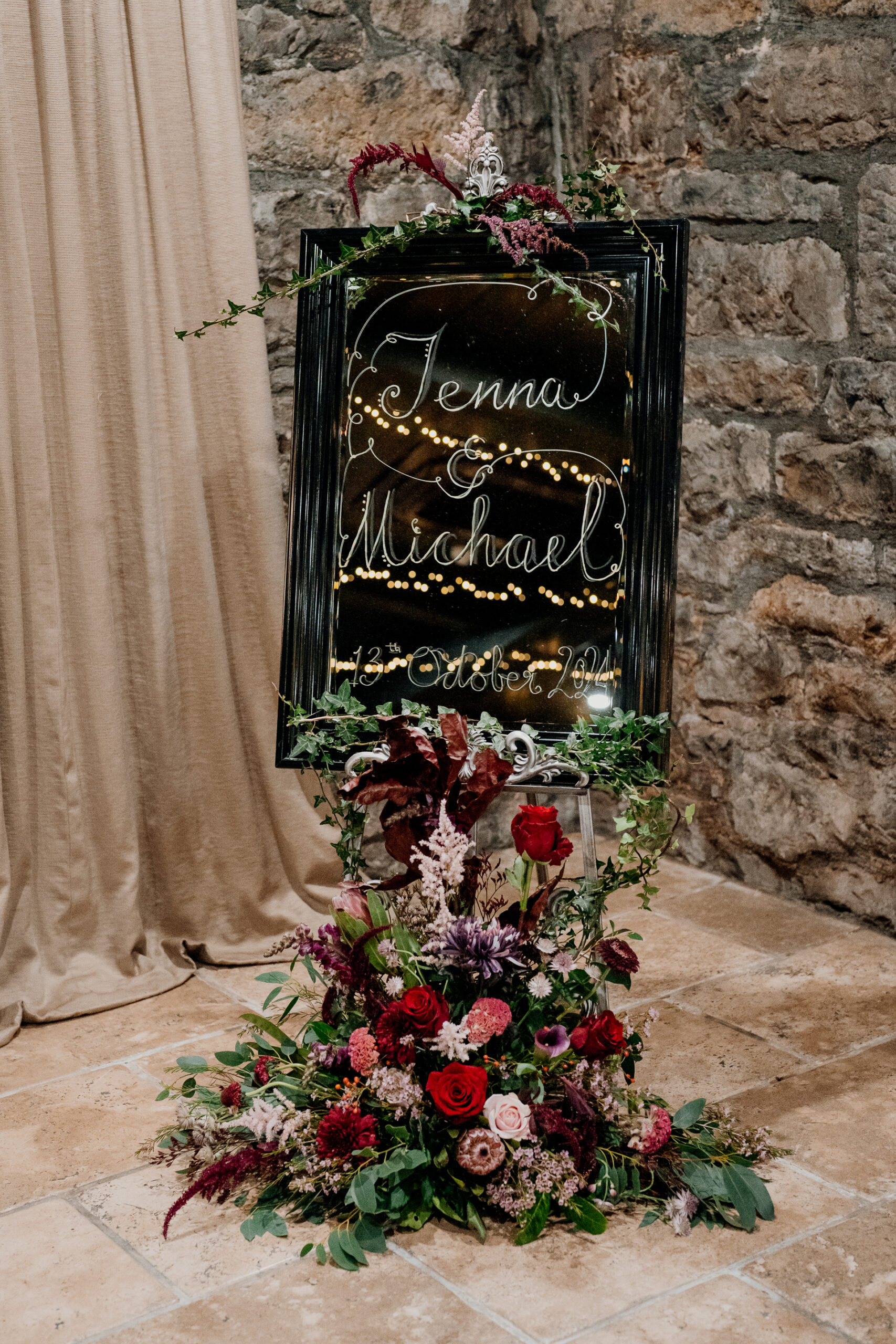 Emotional wedding speeches during the reception at Cloughan Castle, photographed by Galway Wedding Photographer Wojciech Koza.