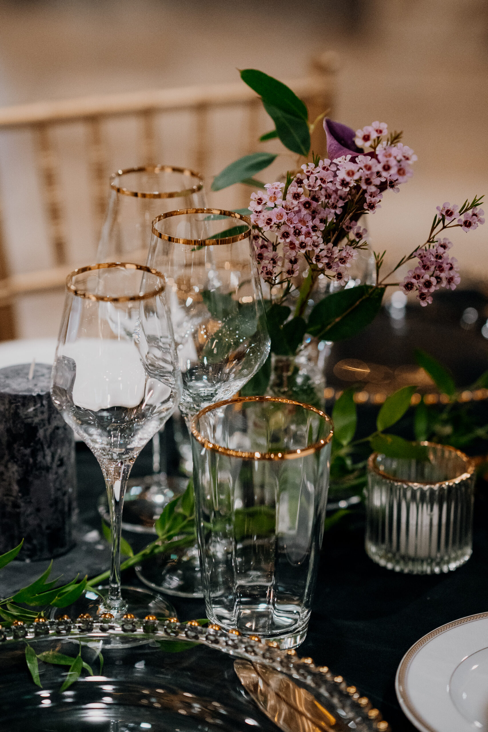 Emotional wedding speeches during the reception at Cloughan Castle, photographed by Galway Wedding Photographer Wojciech Koza.