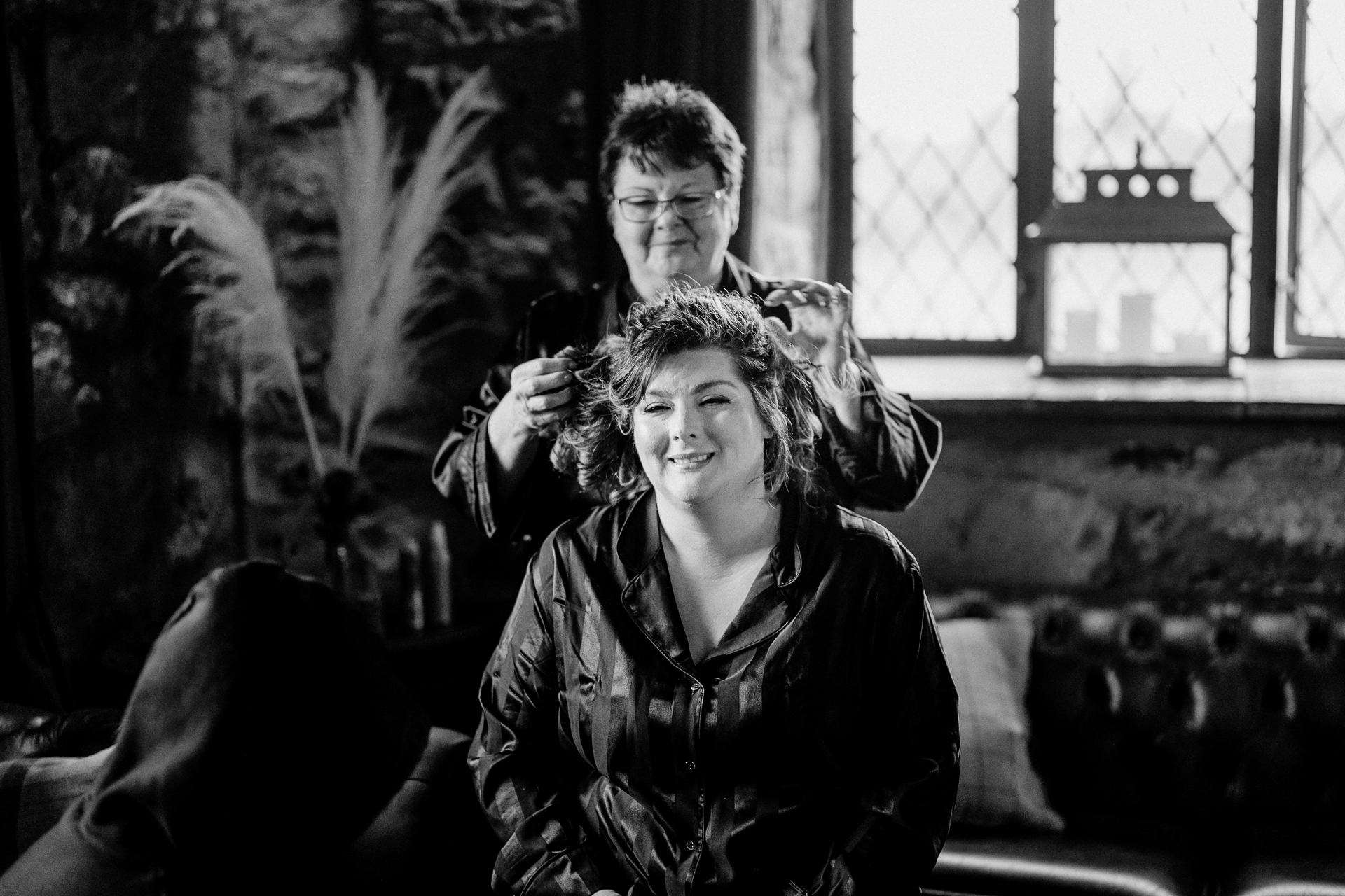 Bride and groom preparations at Cloughan Castle, beautifully captured by Galway Wedding Photographer Wojciech Koza.