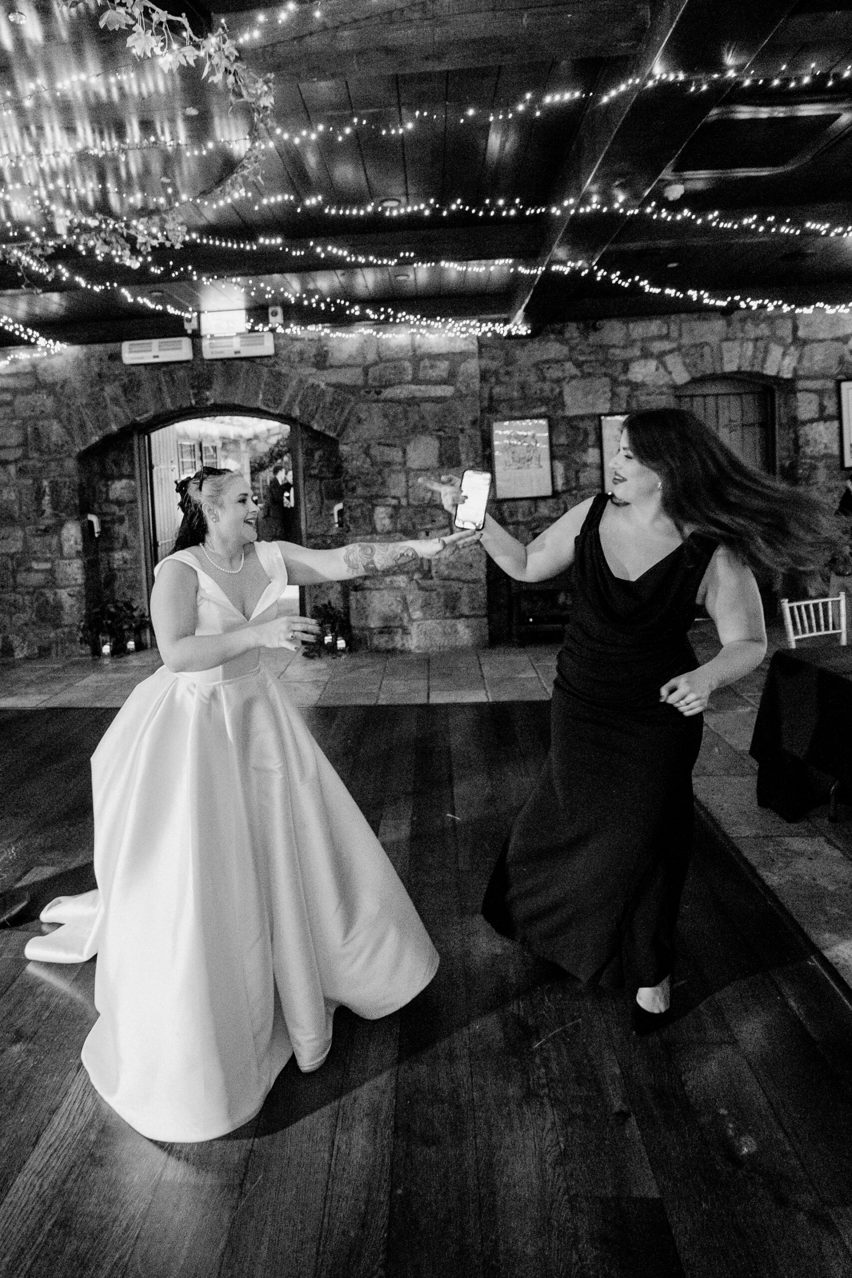 Bride and groom enjoying their first dance at Cloughan Castle, captured by Galway Wedding Photographer Wojciech Koza.