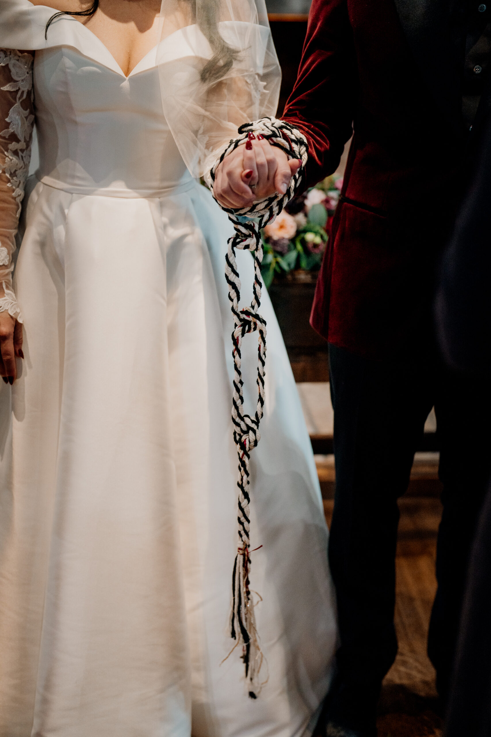 Wedding ceremony at Cloughan Castle, captured by Galway Wedding Photographer Wojciech Koza, highlighting the romantic setting and candid emotions.