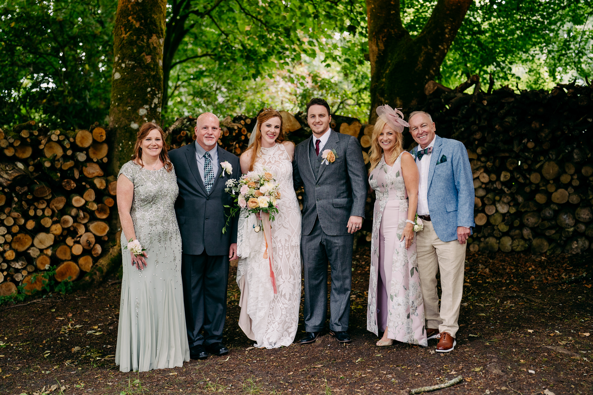 A group of people posing for a photo