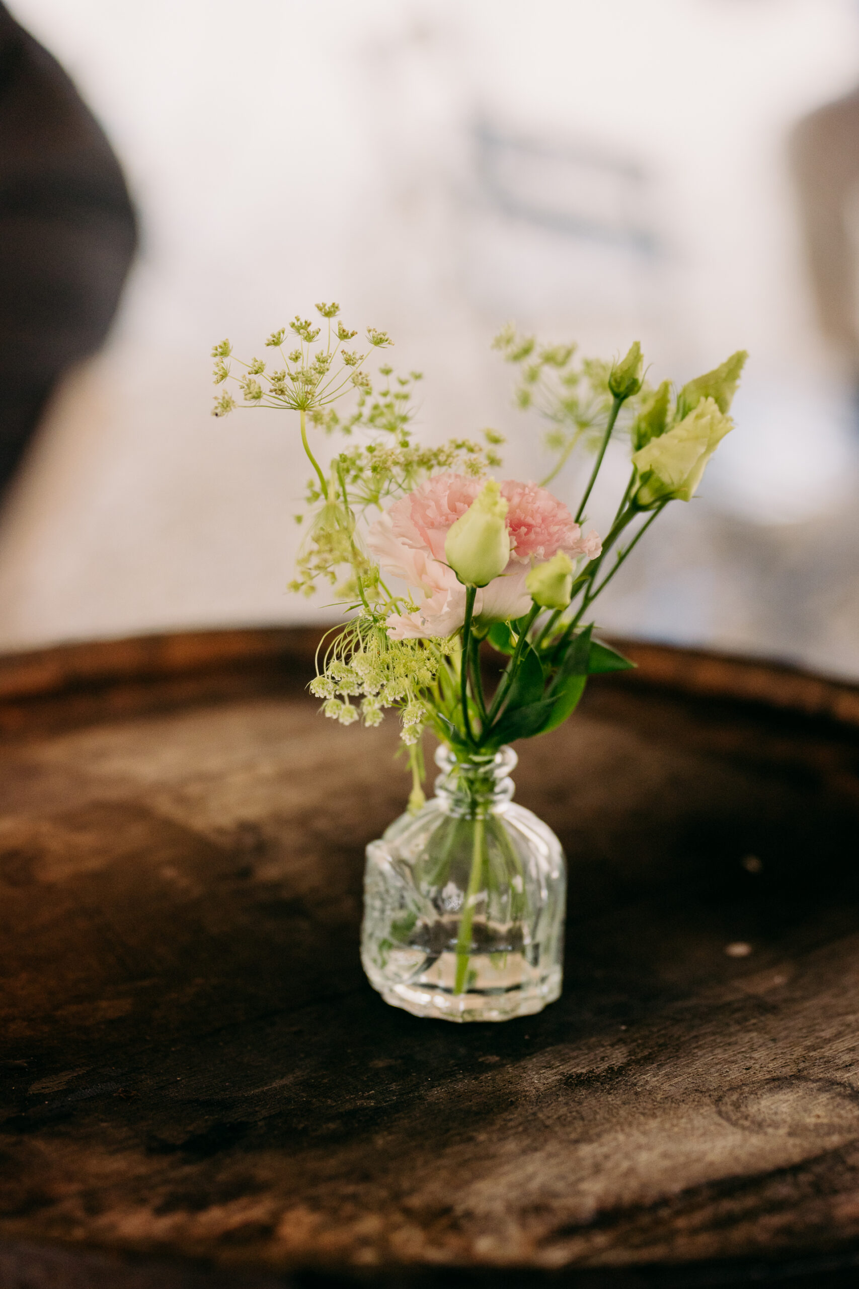 A vase with flowers