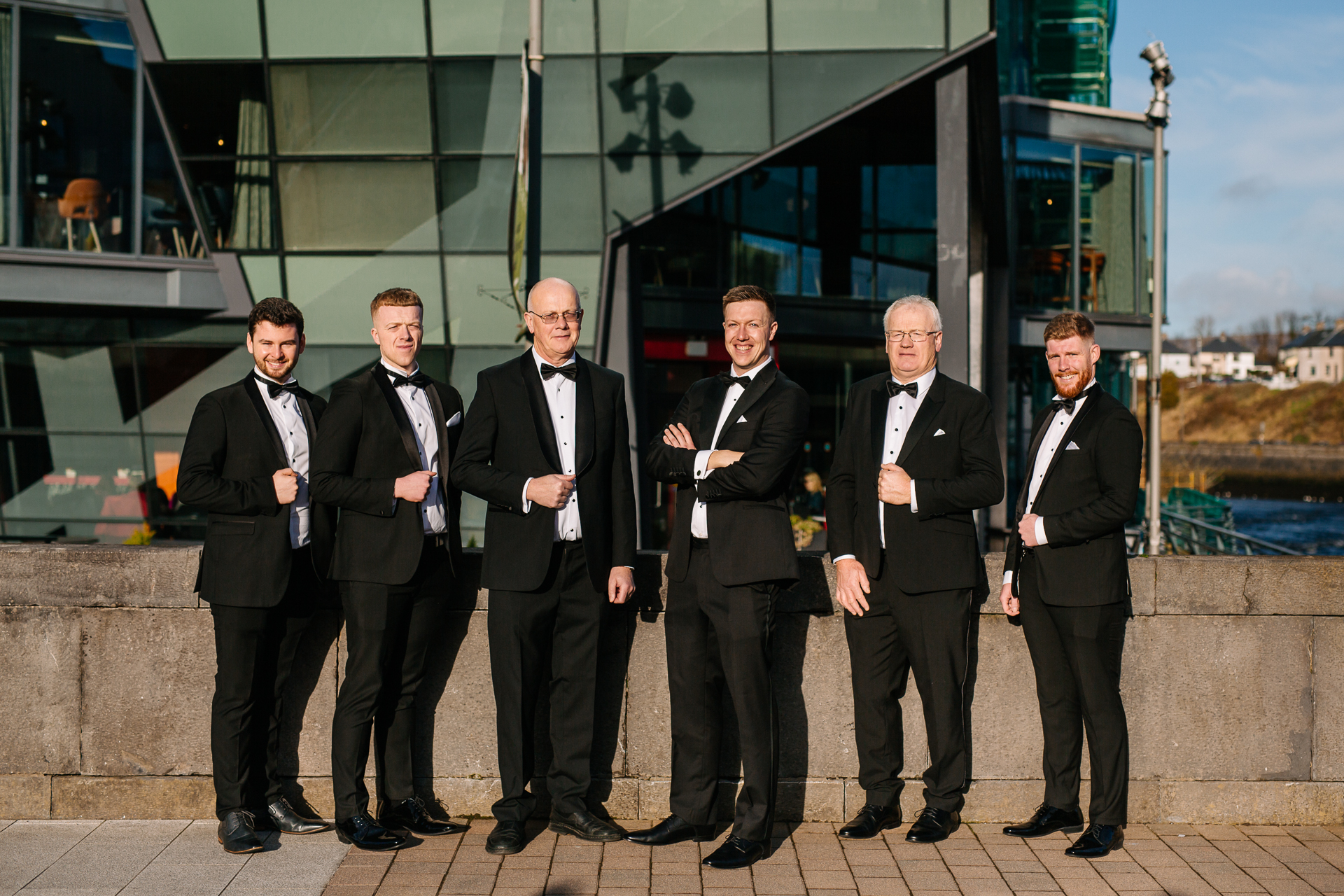 A group of men in suits