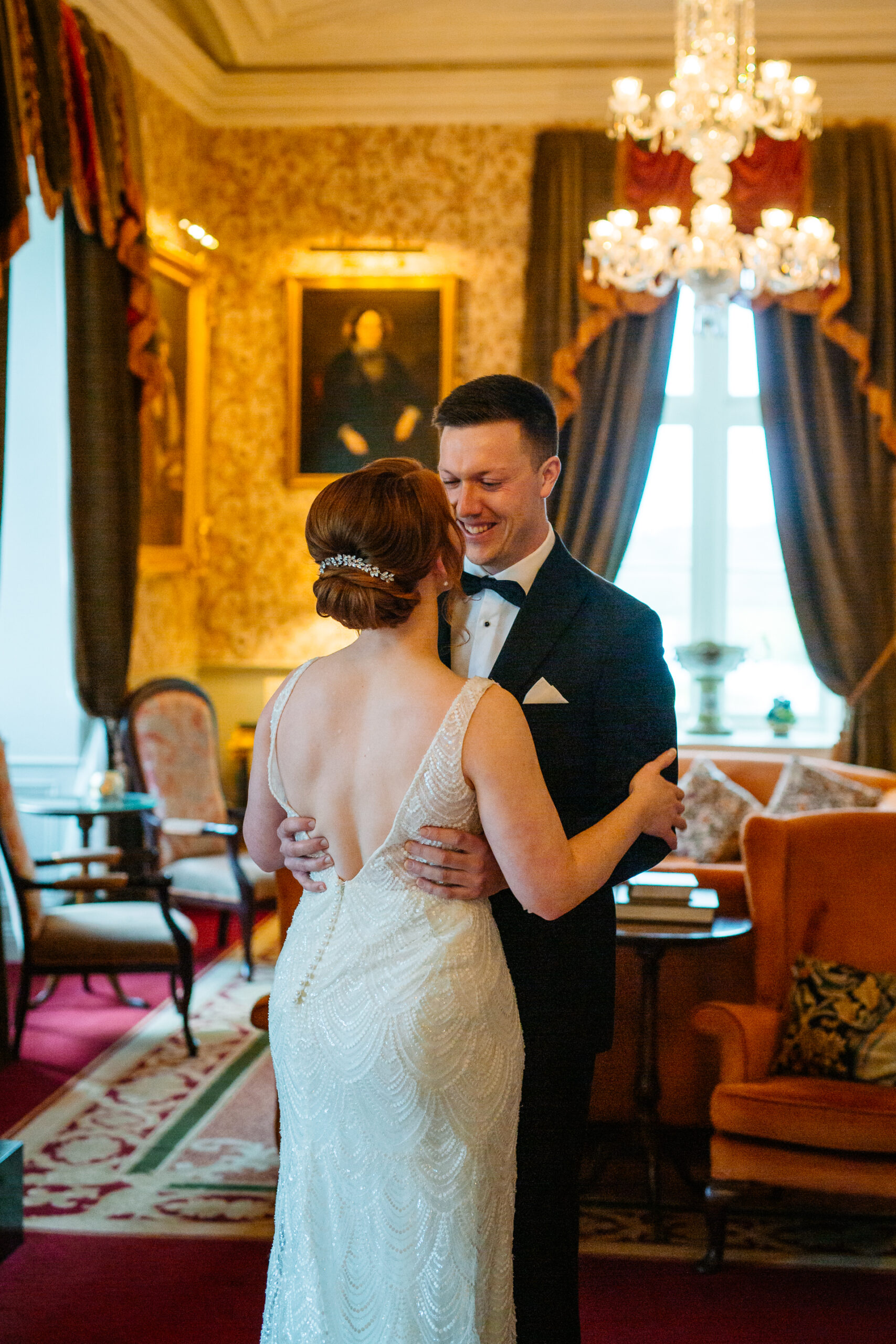 Elegant moments captured during a stunning Markree Castle Destination Wedding in Ireland. From the timeless charm of the castle's interiors to the romantic outdoor settings, these photographs tell the story of love and celebration in one of Ireland's most iconic wedding venues. Each image reflects the authentic emotions and unique atmosphere of this unforgettable day.