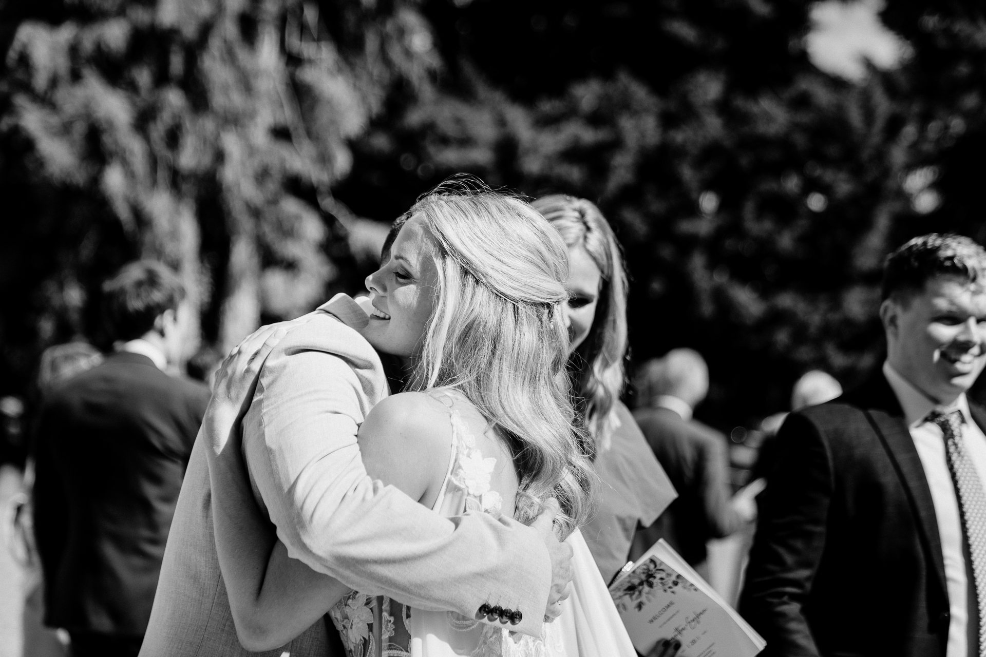 Wedding ceremony held at a historic church near Powerscourt House in Wicklow.