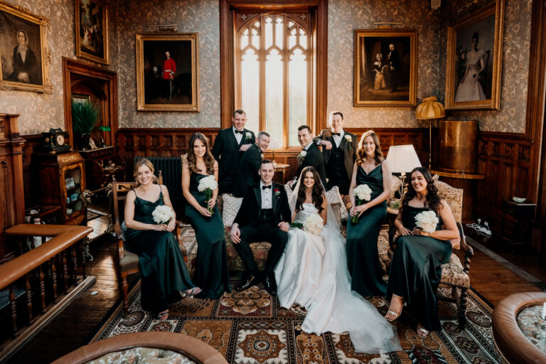 A group of people posing for a photo