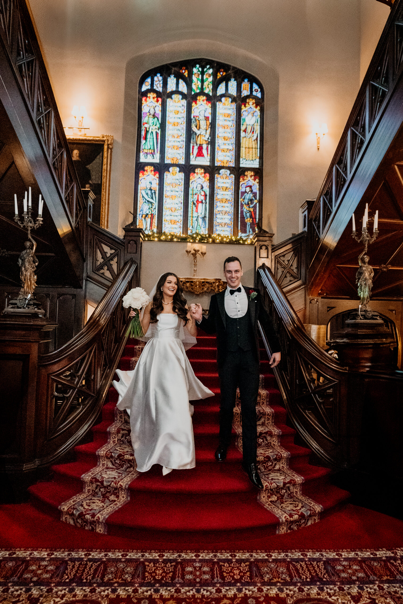 Authentic moments from the wedding reception at Markree Castle, captured by a Dublin Wedding Photographer. Specializing in Documentary Wedding Photography for unforgettable memories