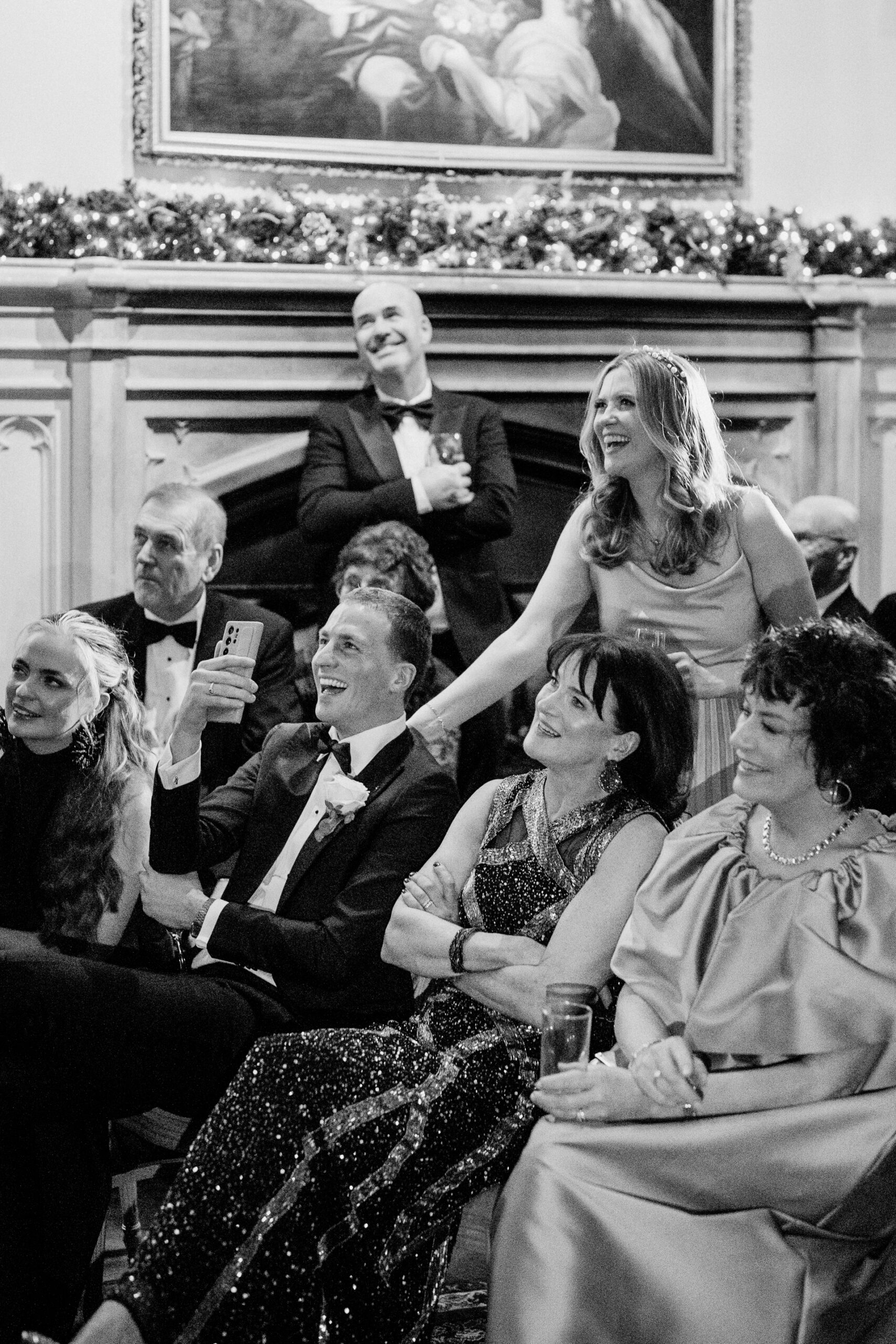 Heartfelt wedding speeches captured at Markree Castle by a Dublin Wedding Photographer. Showcasing the genuine emotions and stories of your special day with a Documentary Wedding Photography approach.