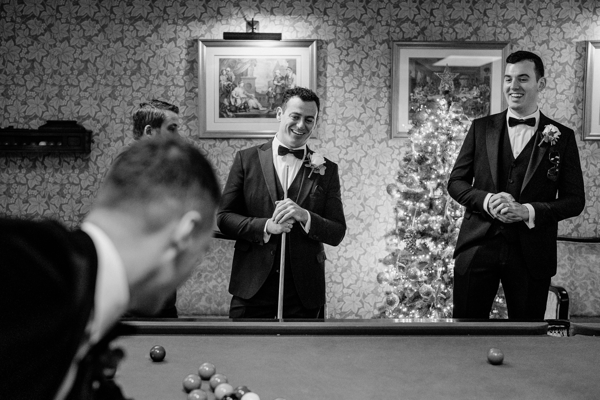 A group of men in suits
