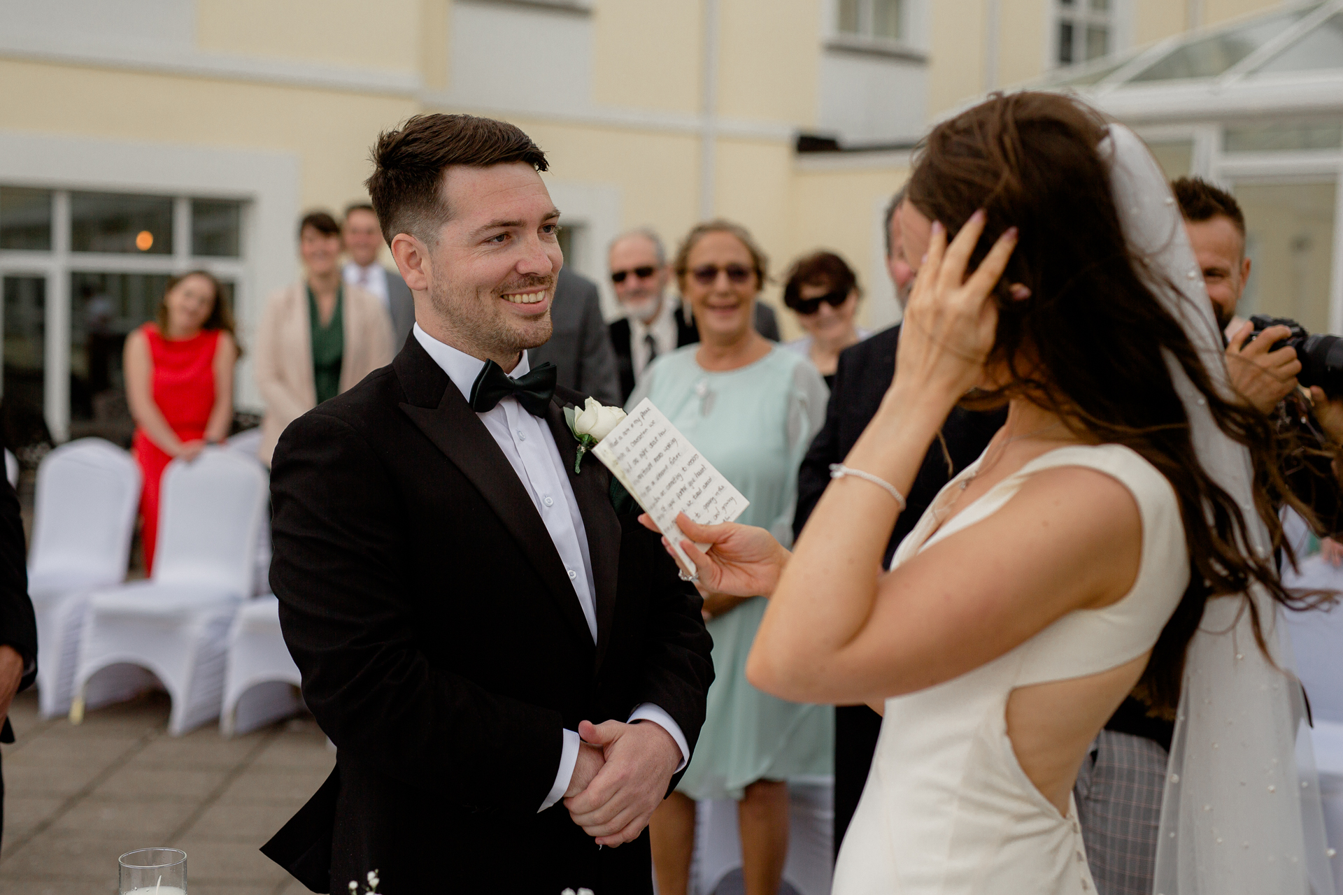 A man and woman dancing