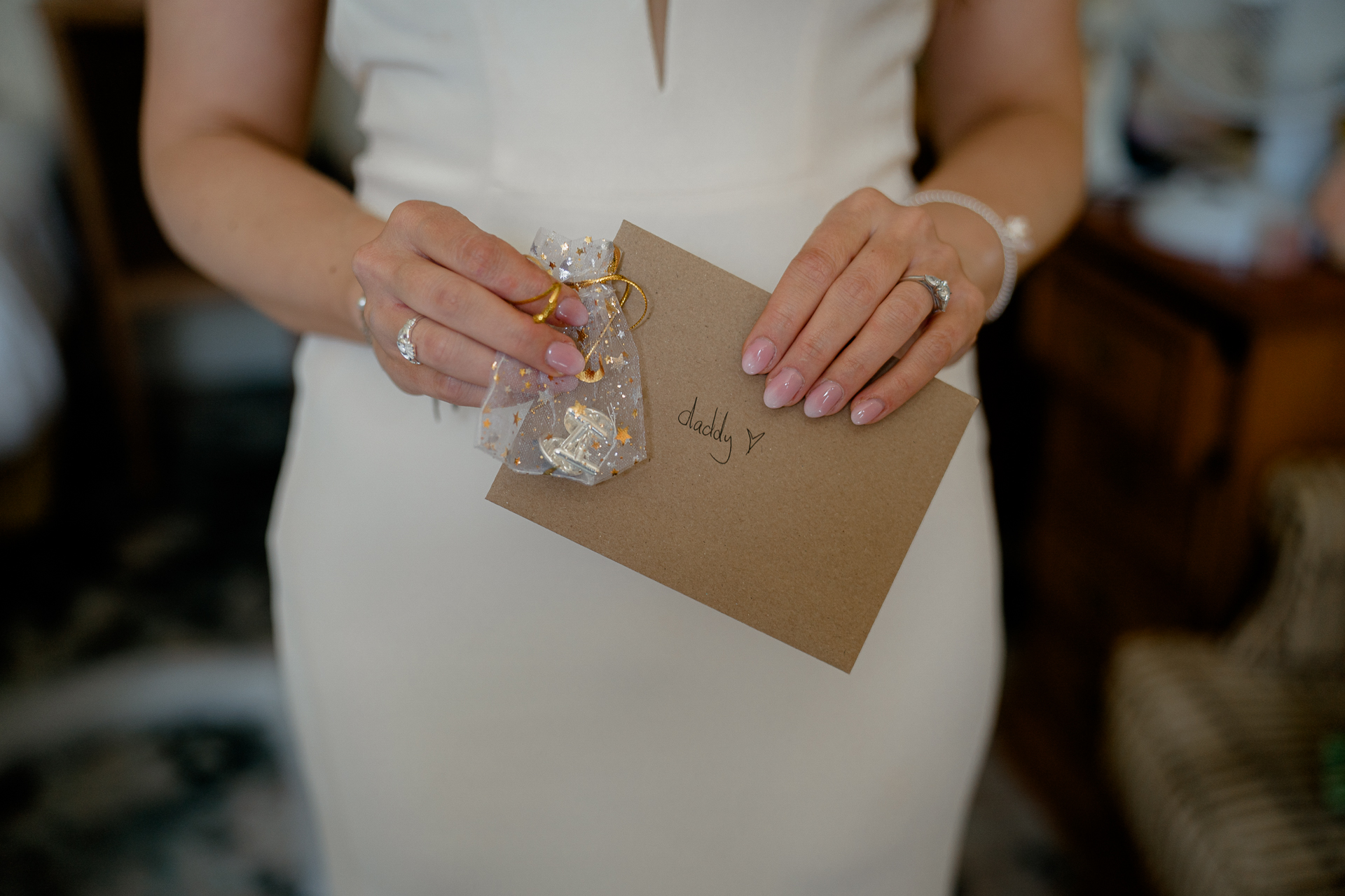 A person holding a box