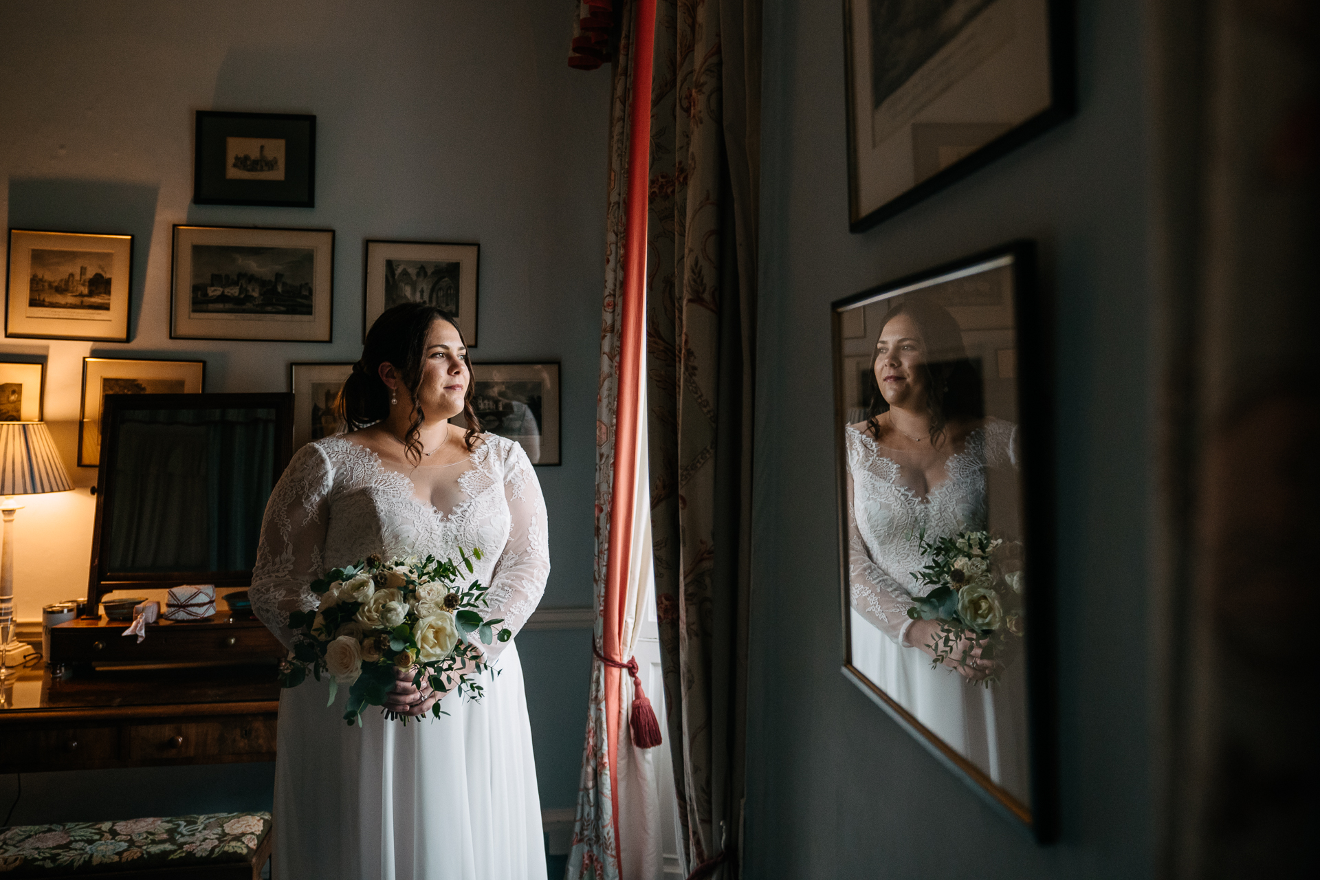 A person in a white dress