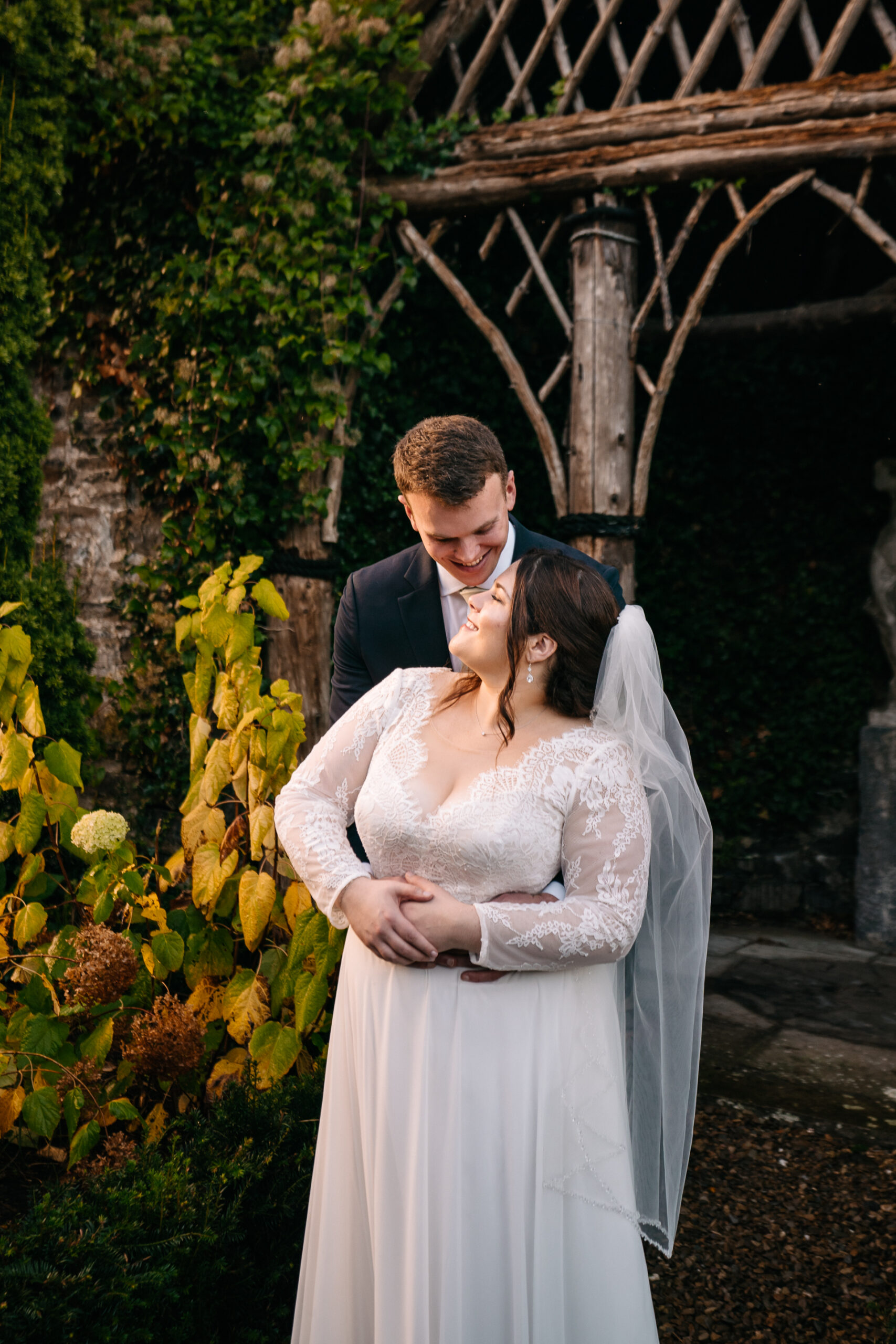 A man and woman kissing