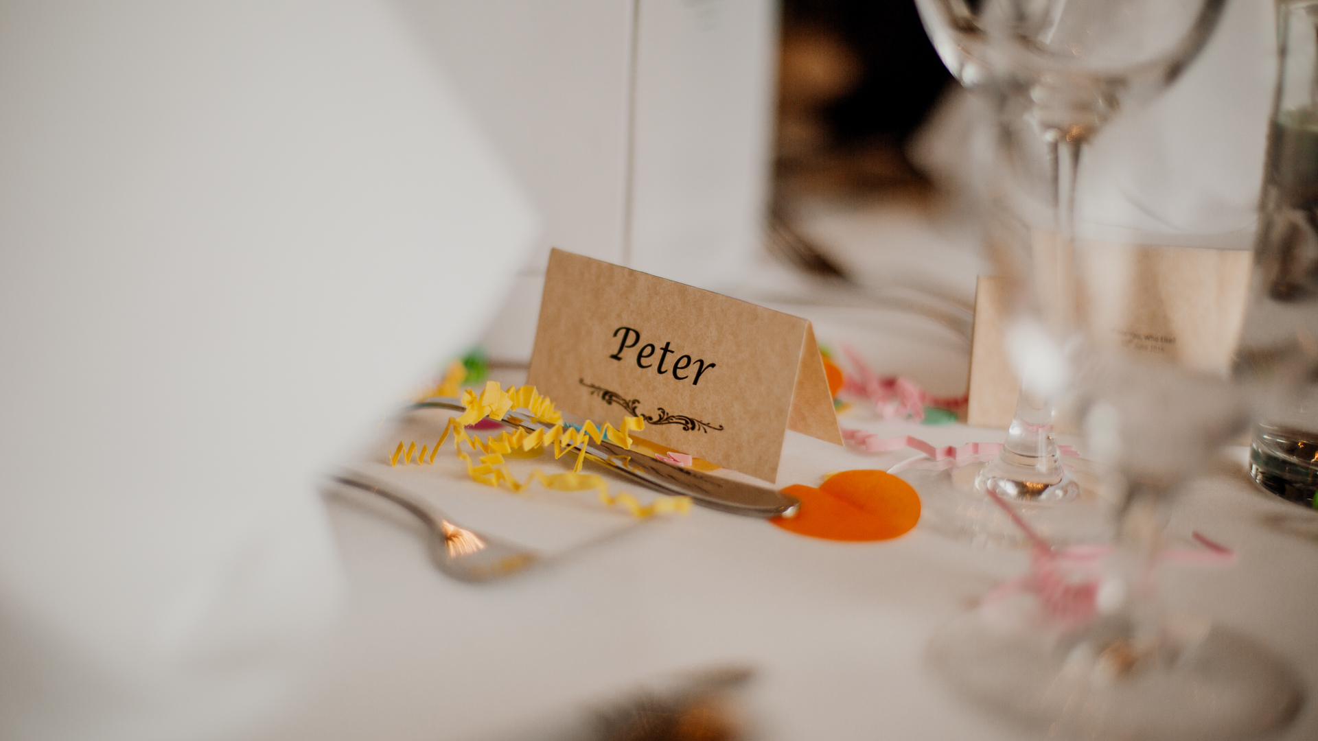 Bride and groom enjoying their wedding reception at Glenlo Abbey Hotel, surrounded by family and friends.