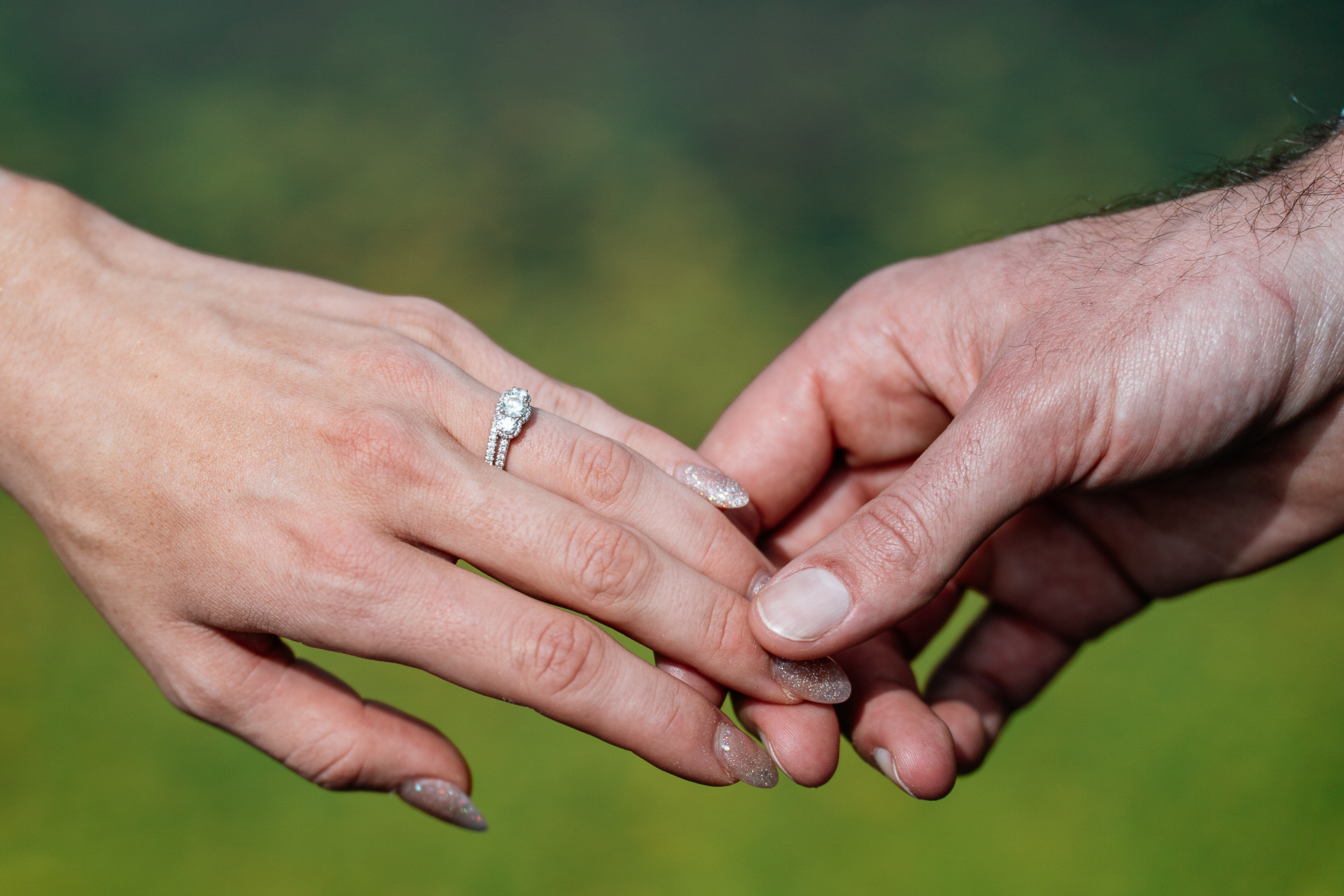Bride and groom portrait session at Cloghan Castle with Claude Lancaster wedding elegance