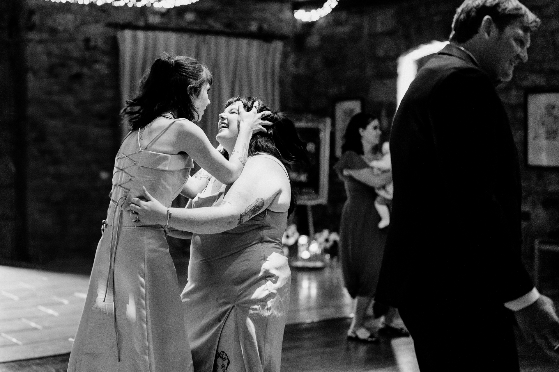 Bride and groom’s first dance at Cloghan Castle